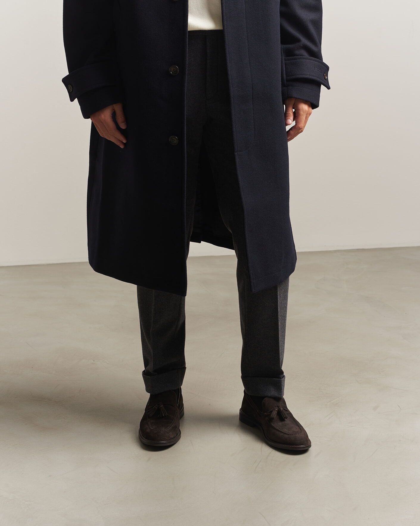 Herren | Loafer | Gant | Lozham Suede Tassle Loafer Dark Brown