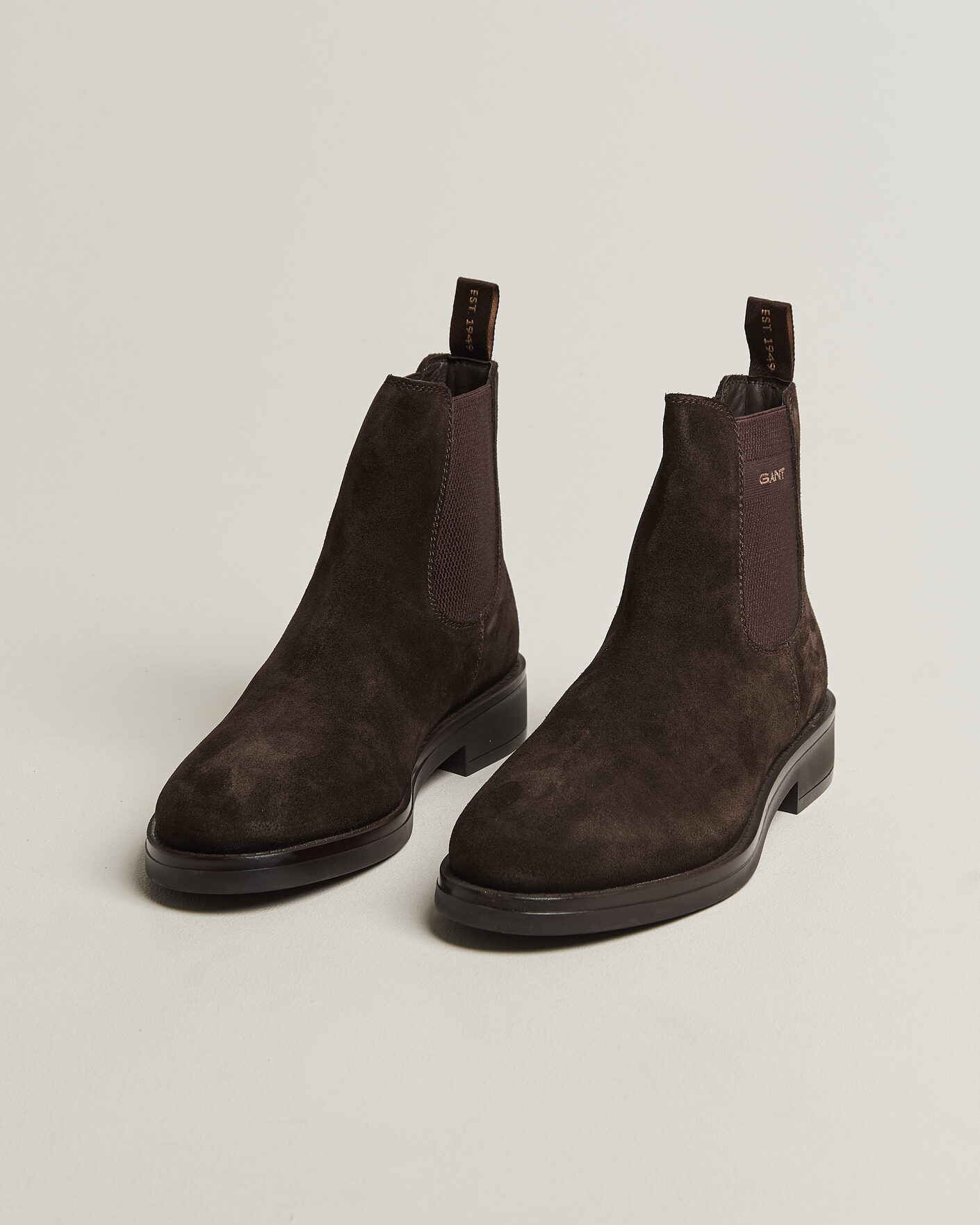 Herren | Boots | Gant | Prepdale Suede Chelsea Boot Espresso Brown
