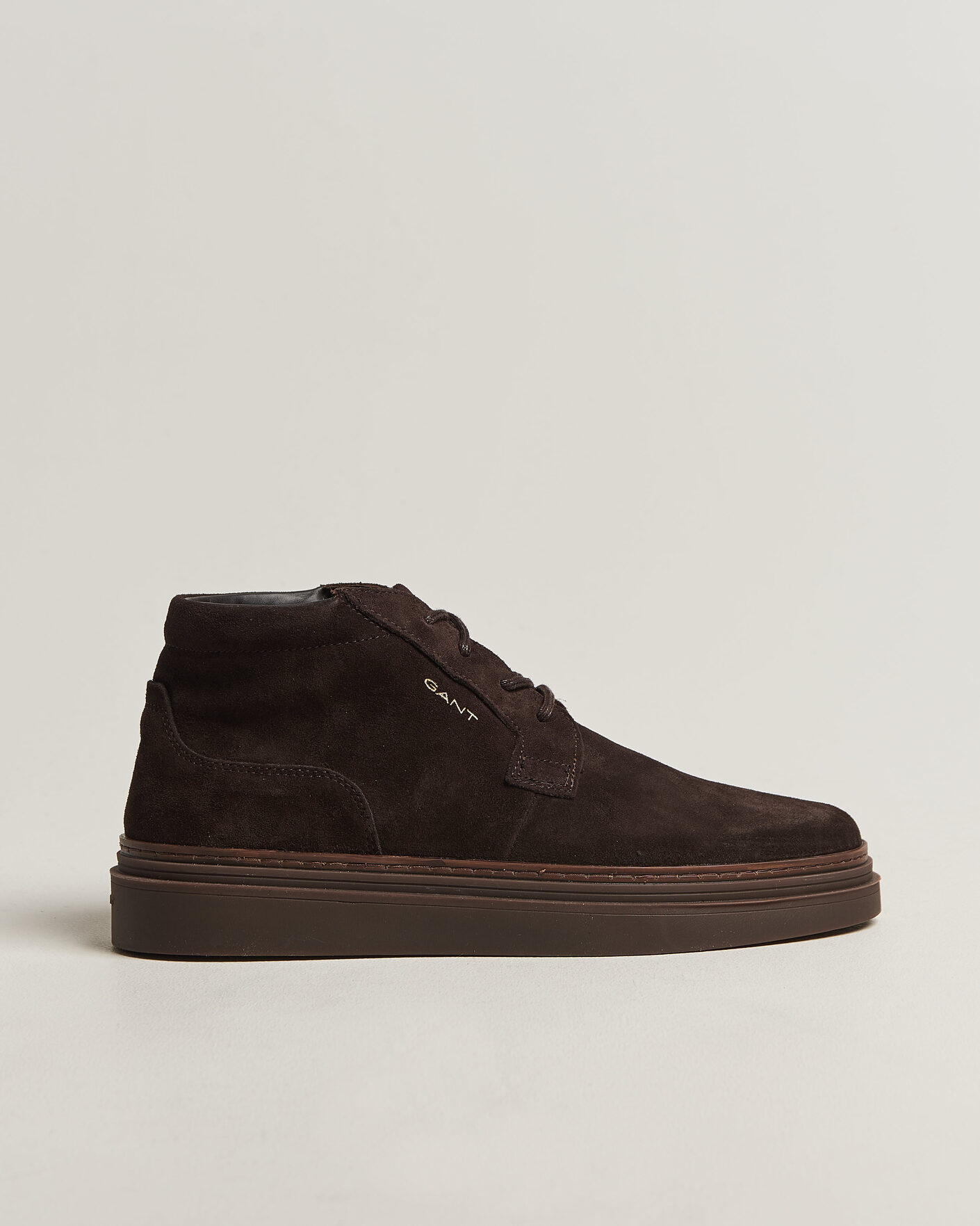Herren | Boots | Gant | Kinzoon Suede Chukka Boot Espresso Brown