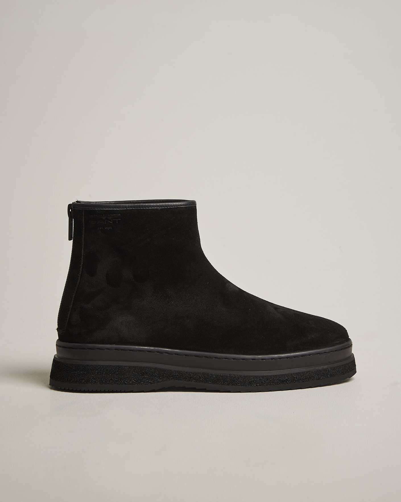 Herren | Boots | Gant | Blistown Shearling Suede Curling Boot Black