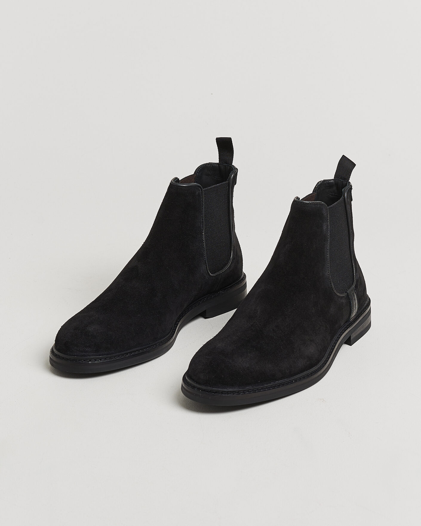 Herren | Boots | Gant | Bidford Suede Chelsea Boot Black