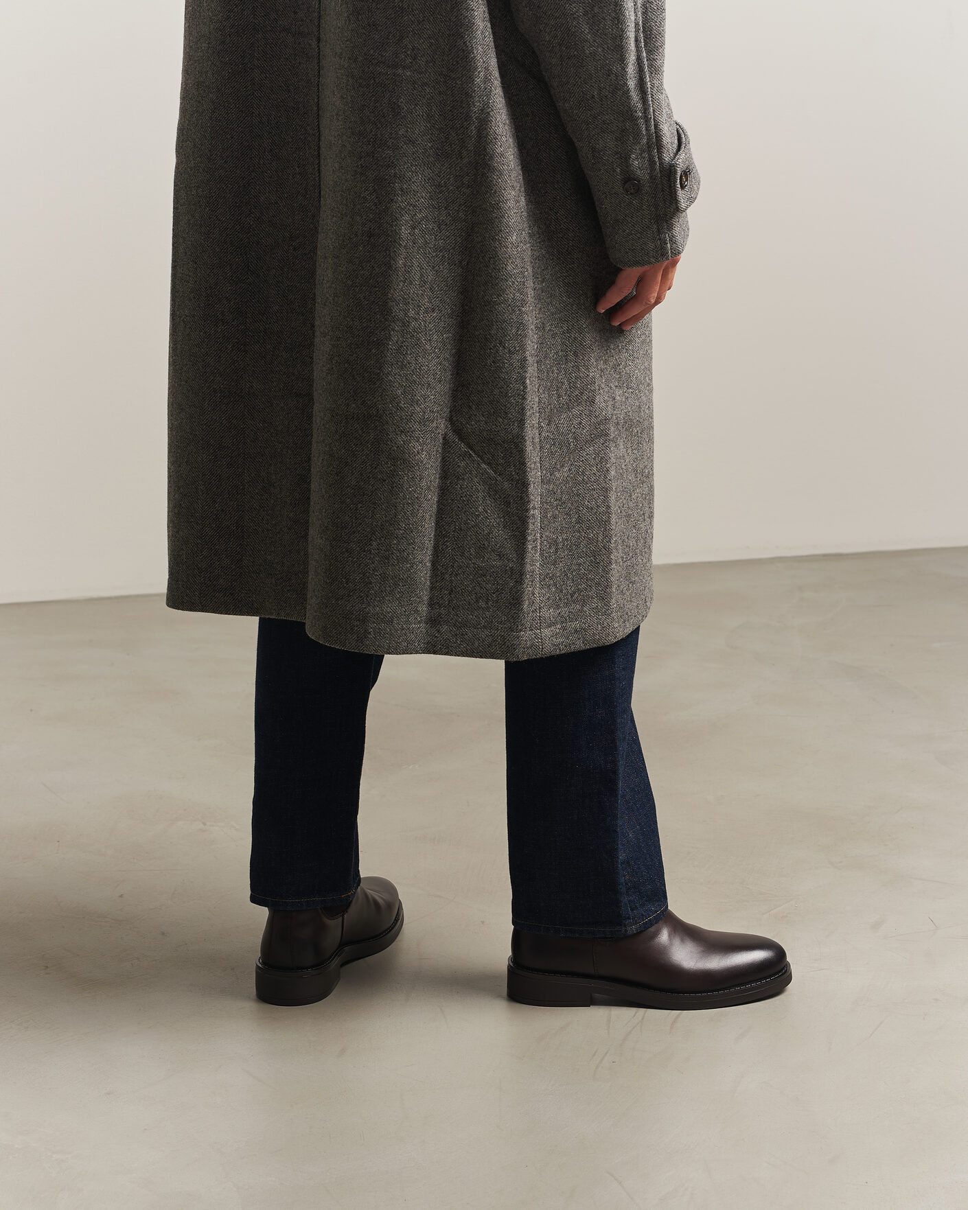 Herren | Boots | Gant | Prepdale Leather Chelsea Boot Dark Brown