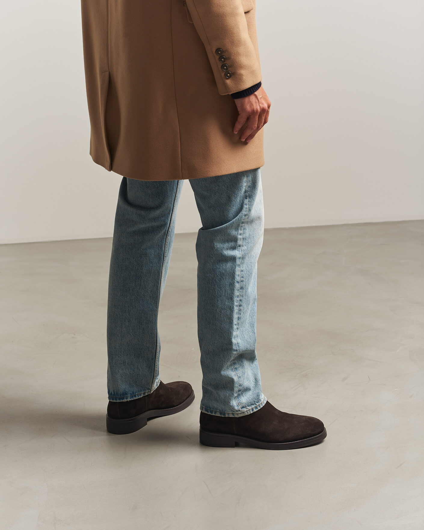 Herren | Boots | Gant | Prepdale Suede Chelsea Boot Espresso Brown