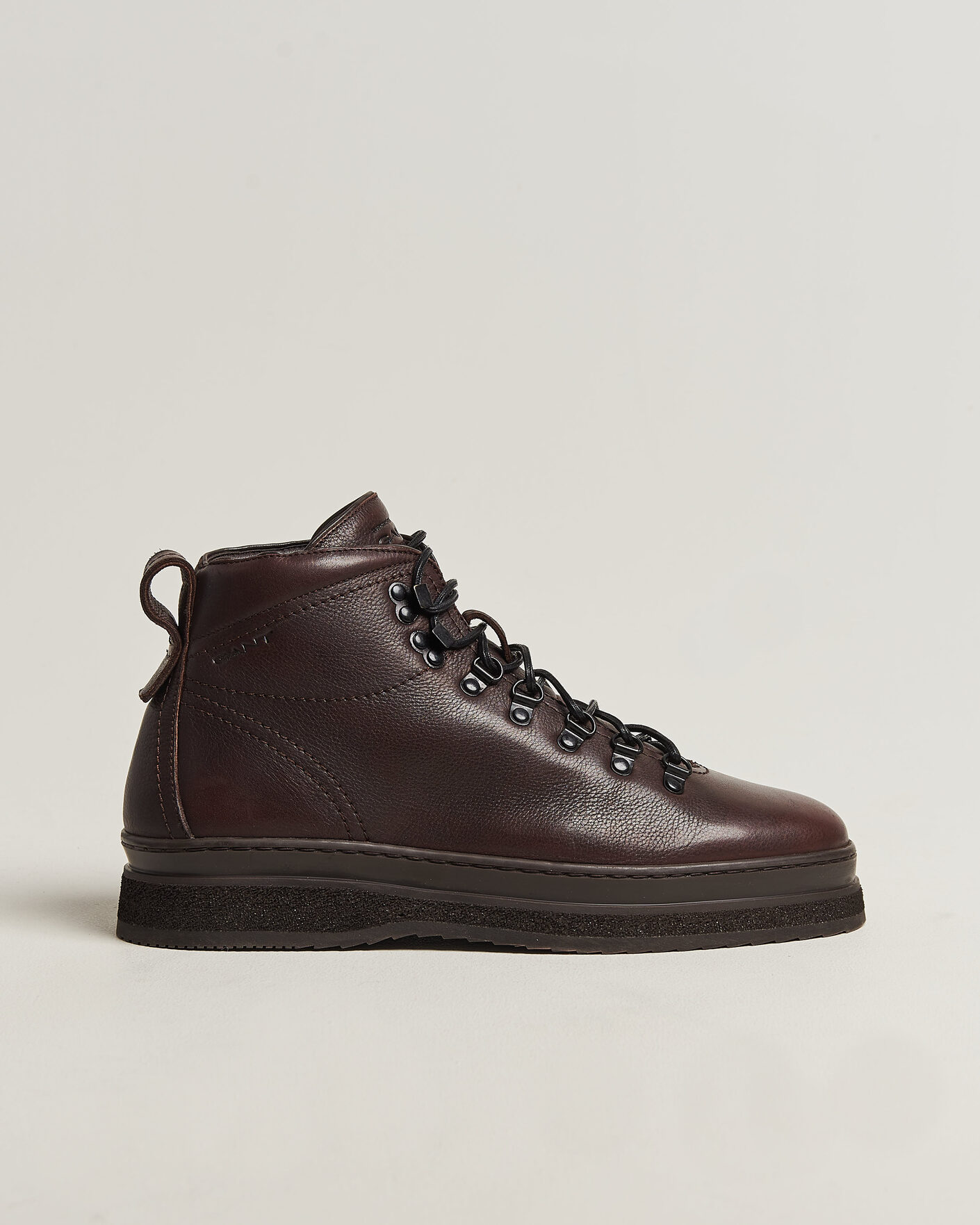 Herren | Boots | Gant | Blistown Shearling Leather Boot Dark Brown