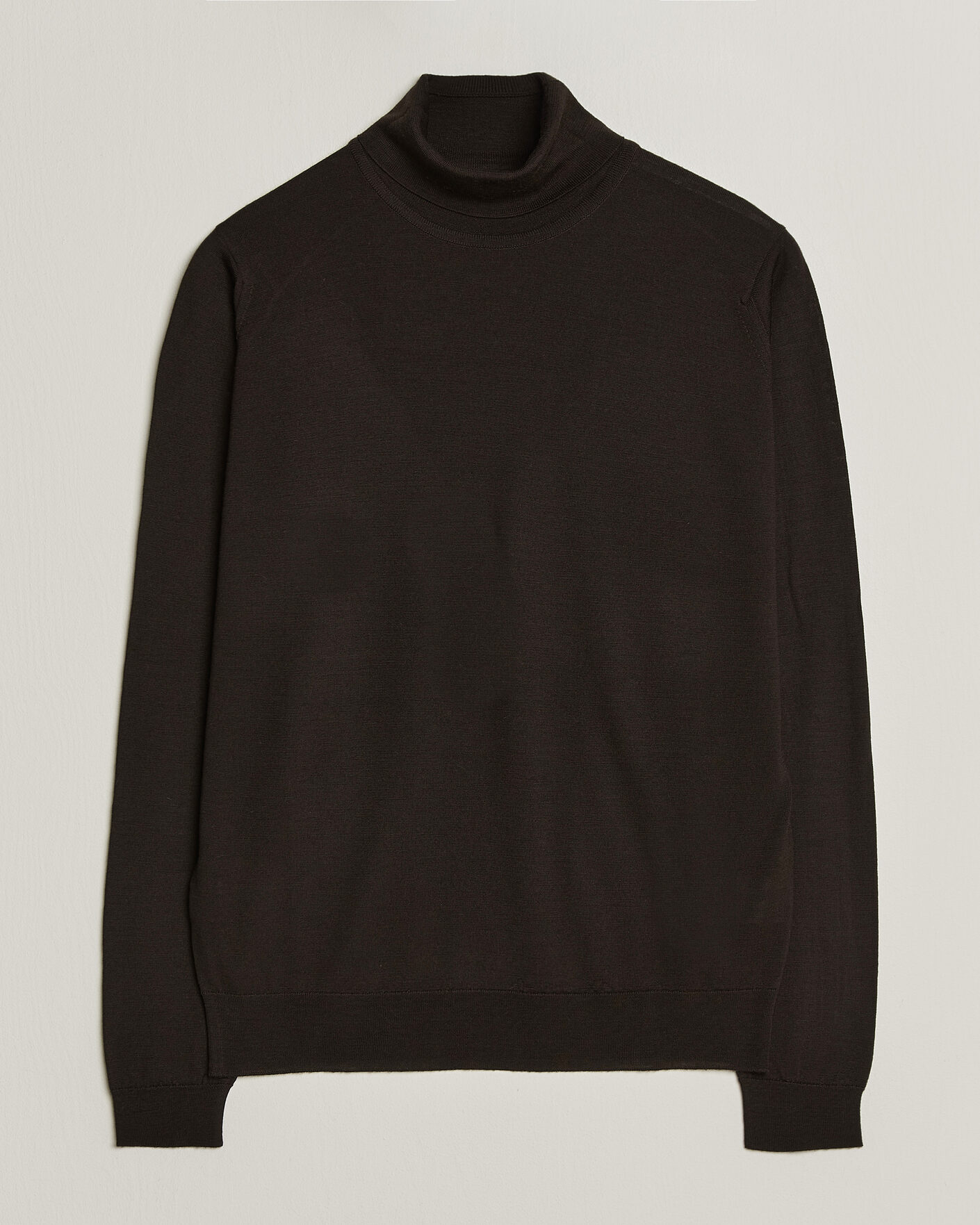 Herren | Pullover | John Smedley | Cherwell Extra Fine Merino Rollneck Faulkner Brown