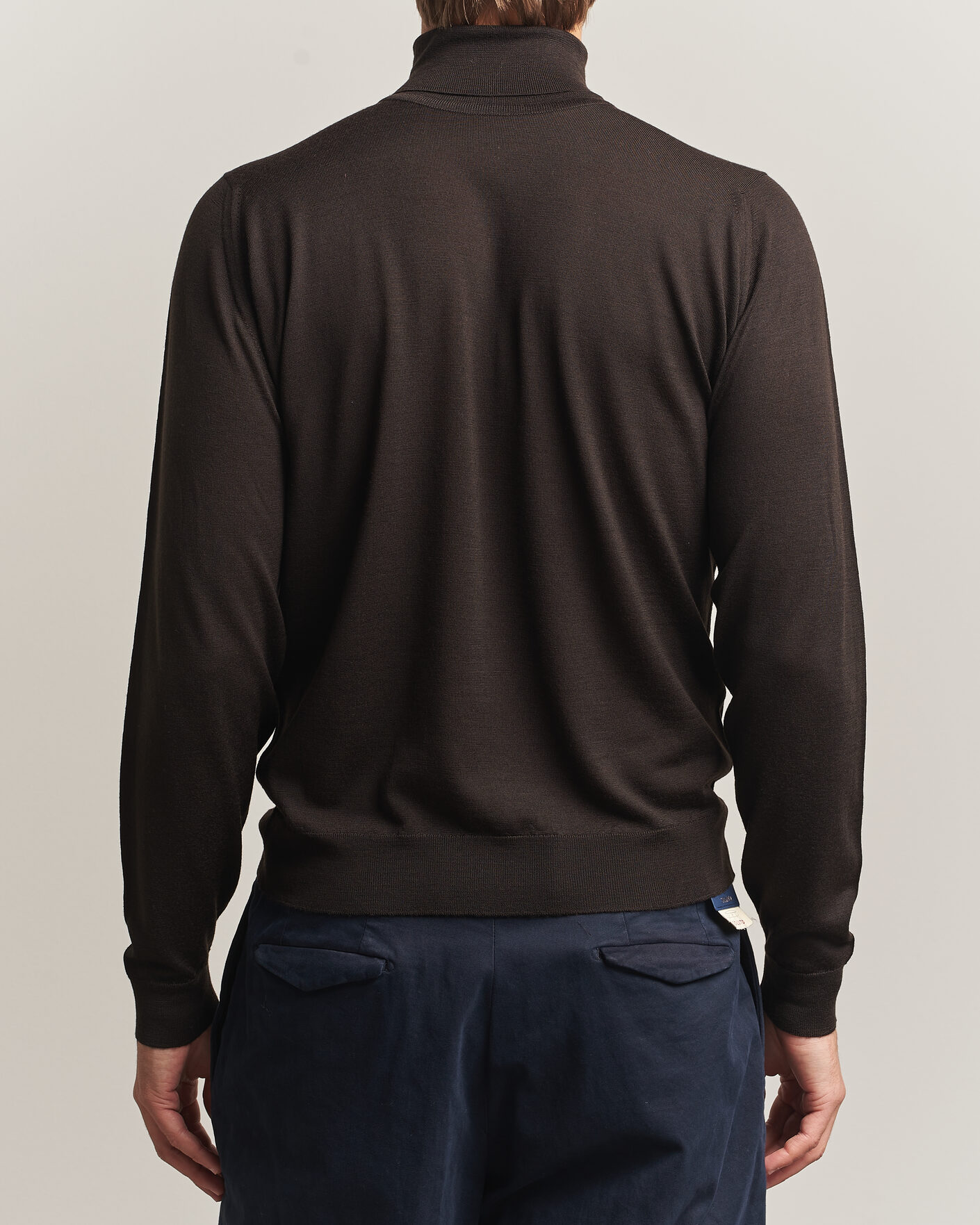 Herren | Pullover | John Smedley | Cherwell Extra Fine Merino Rollneck Faulkner Brown