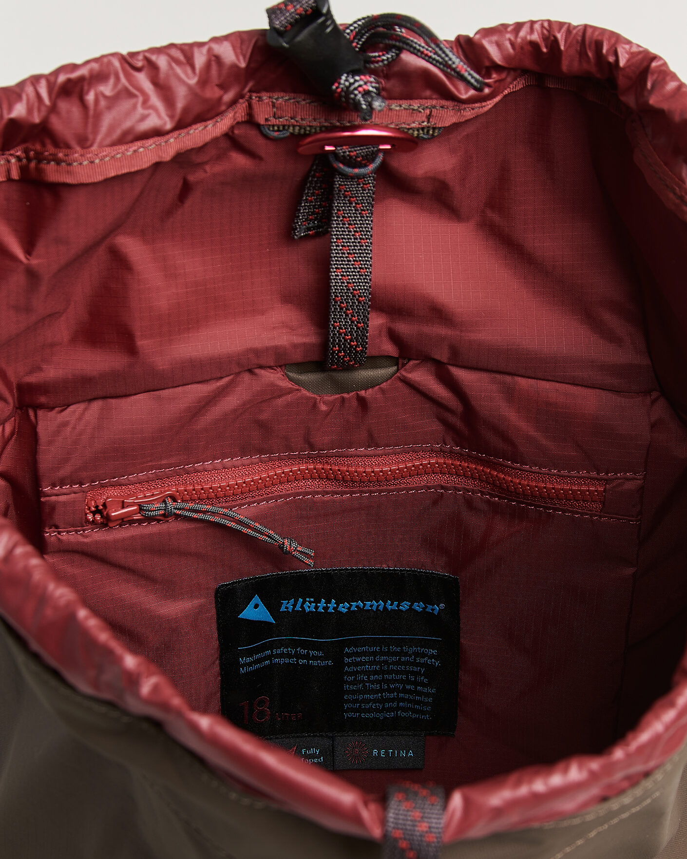 Herren | Klättermusen Fjörm Backpack 18L Slate Brown | Klättermusen | Fjörm Backpack 18L Slate Brown