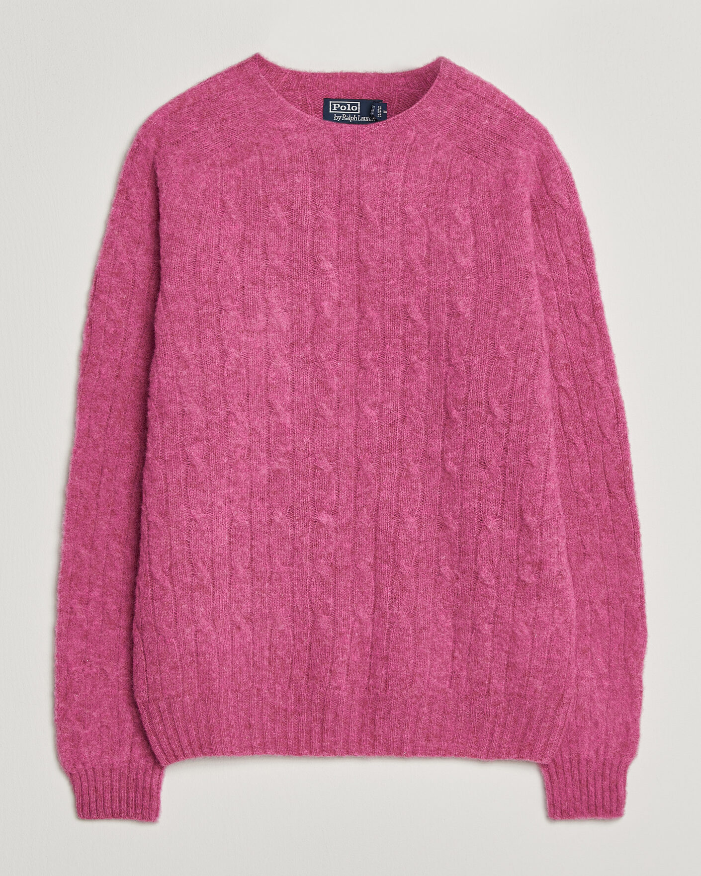 Herren | Pullover | Polo Ralph Lauren | Shaggy Cable Merino Pullover Thulian Pink Heather