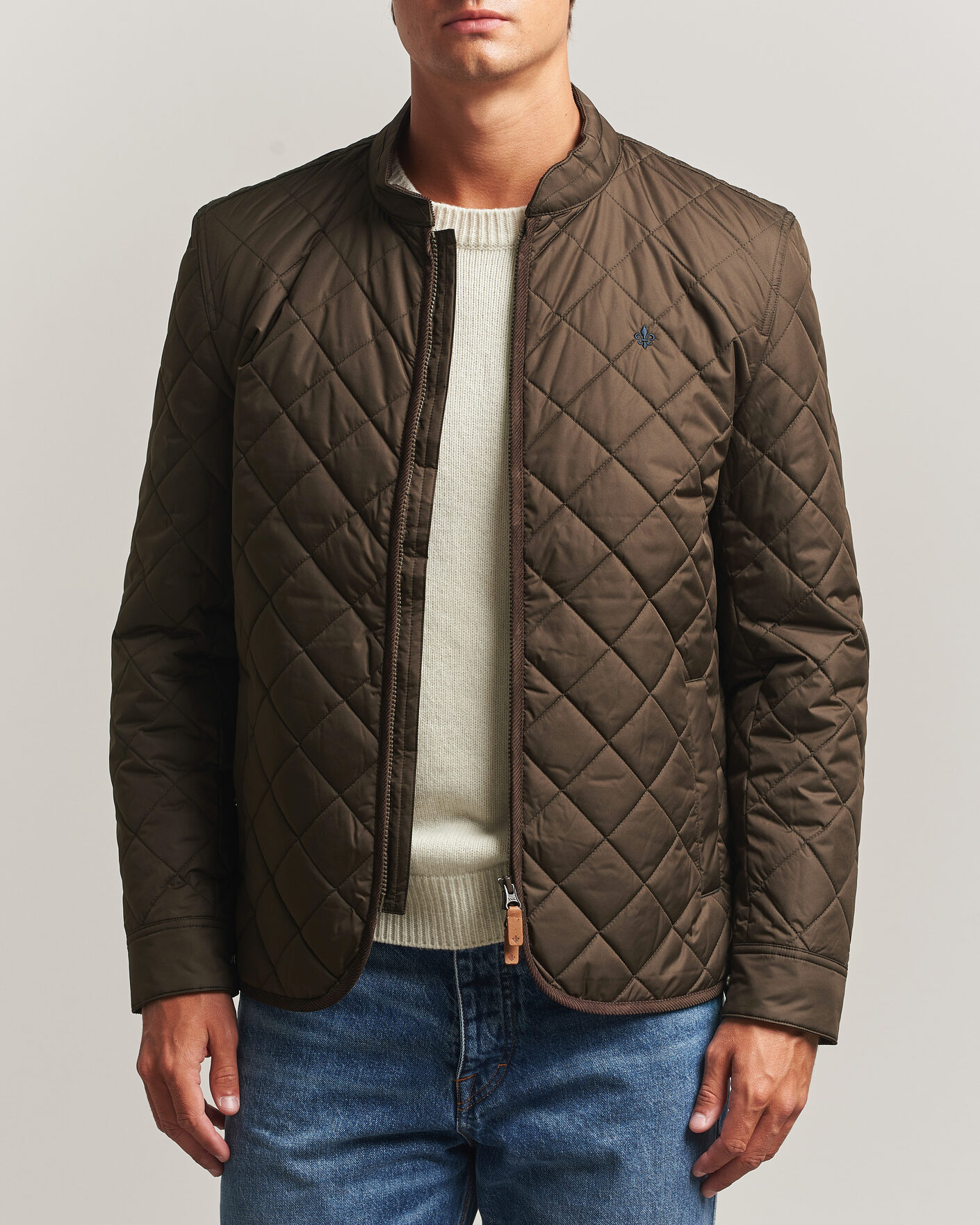 Herren | Jacken | Morris | Teddy Quilted Jacket Brown