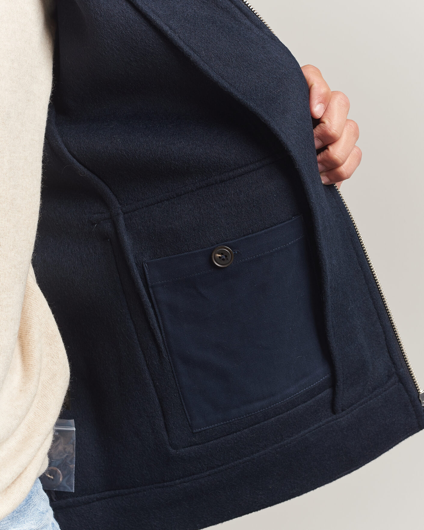Herren | Jacken | Morris | Wallace Wool Jacket Blue