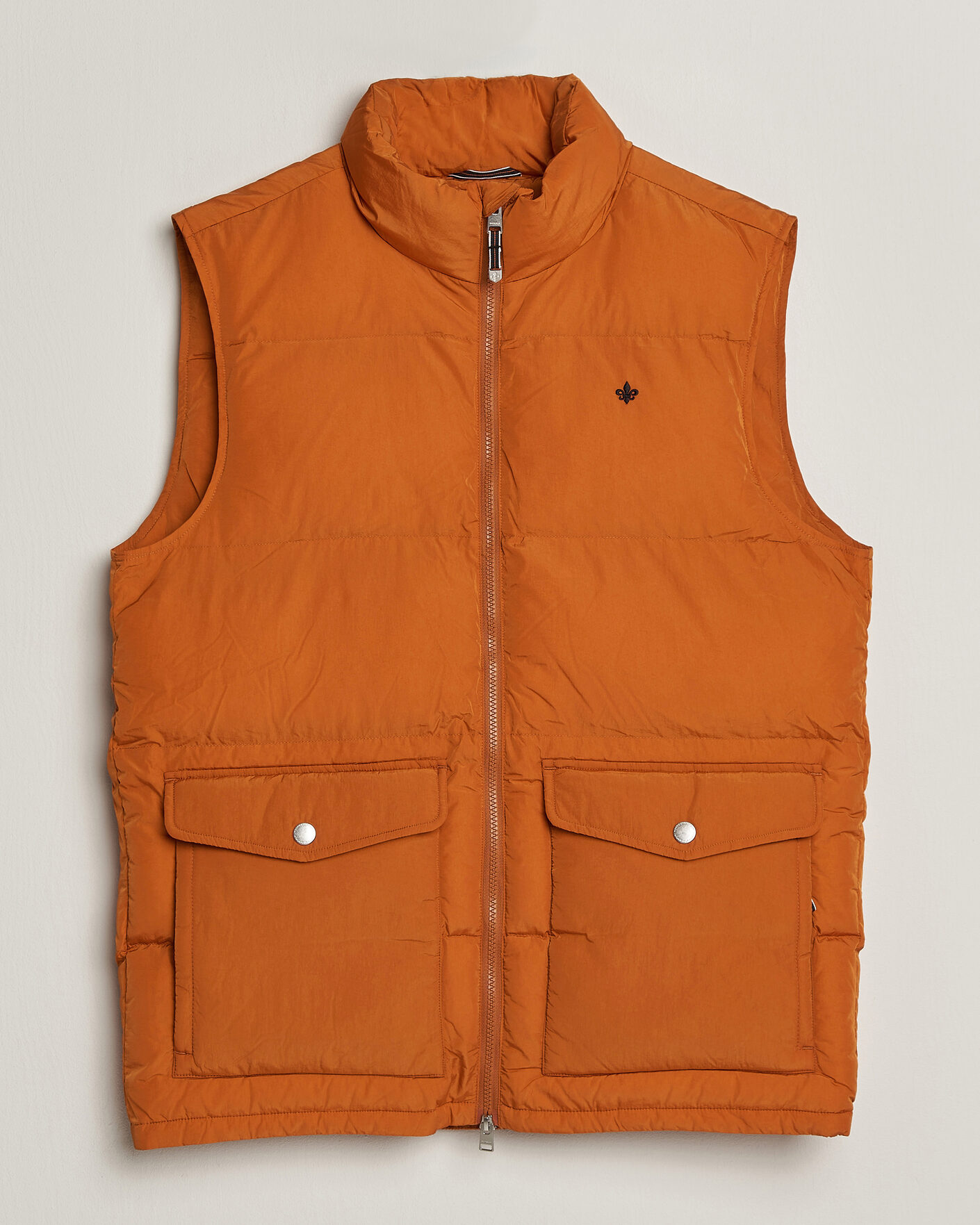 Herren | Westen | Morris | Lennox Puffer Vest Orange