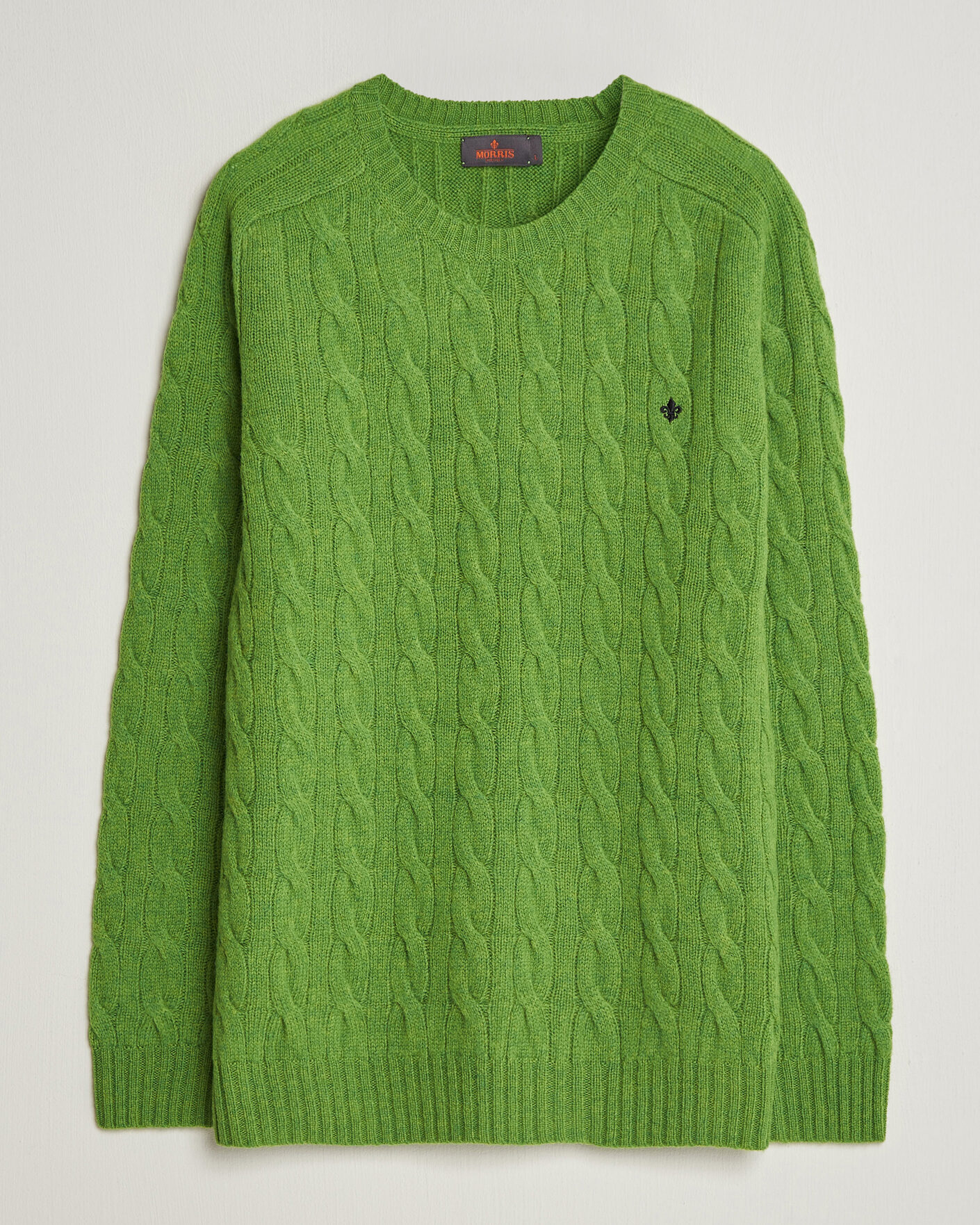 Herren | Pullover | Morris | Archard Cable Sweater Green