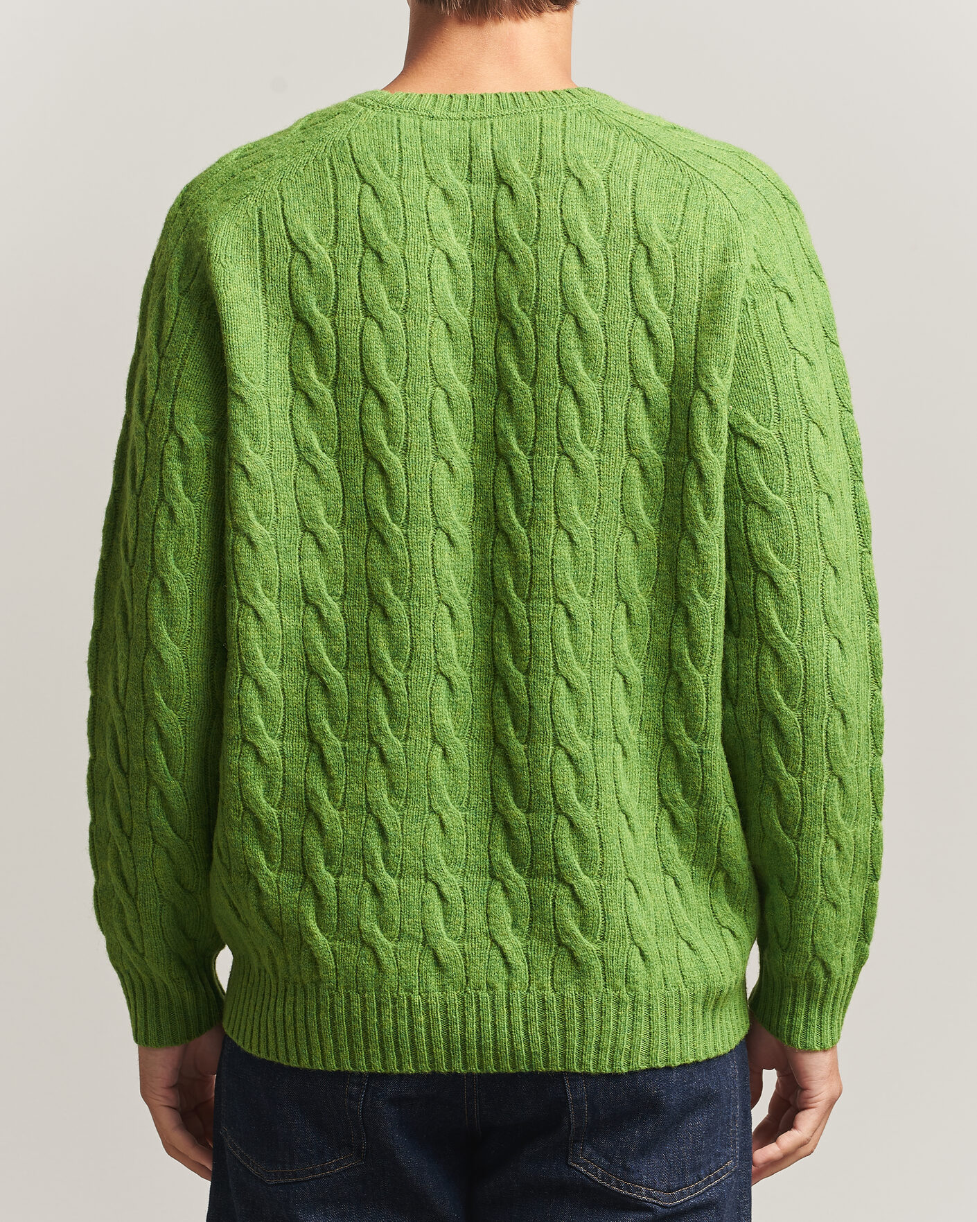 Herren | Pullover | Morris | Archard Cable Sweater Green