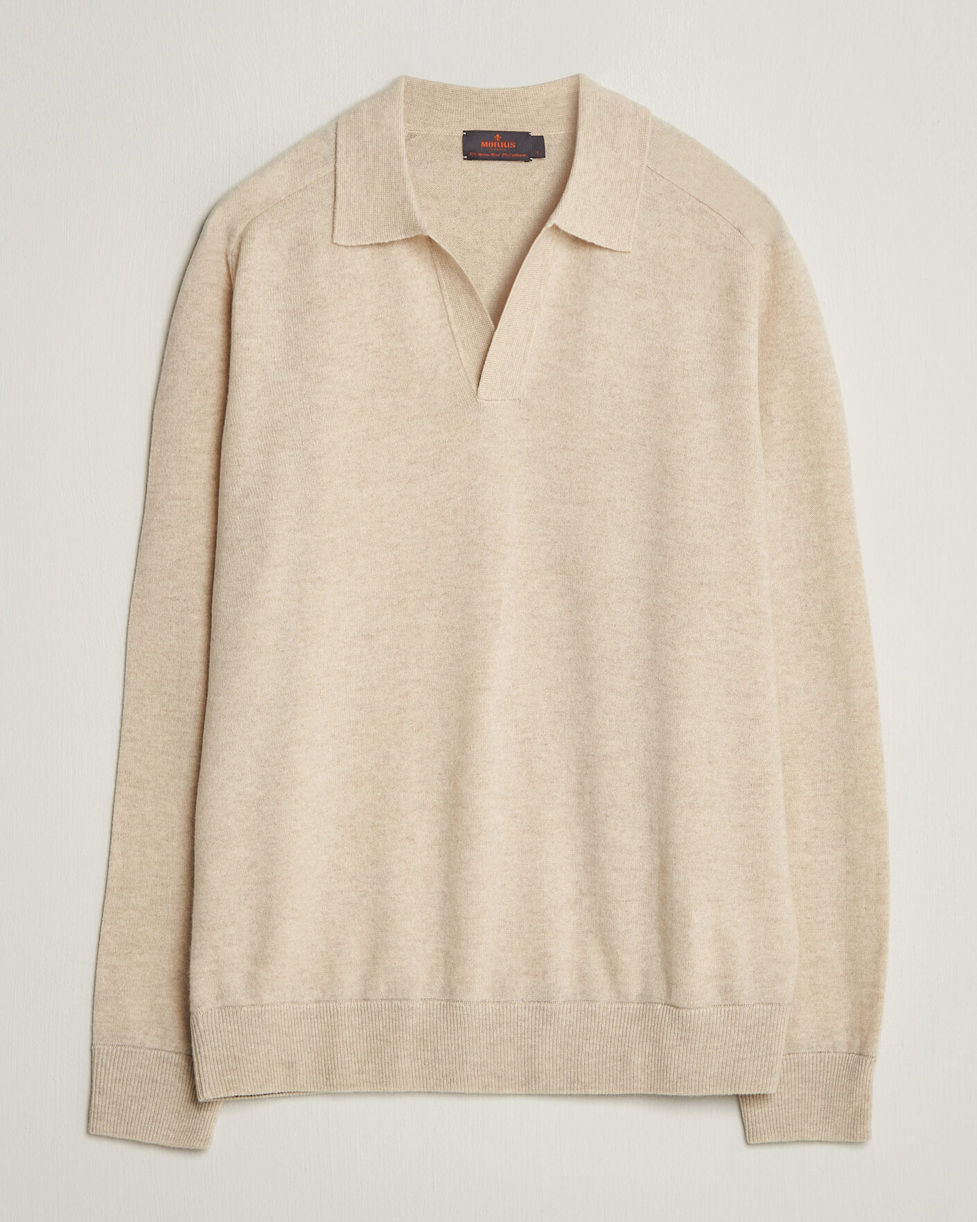 Herren | Pullover | Morris | Wilfred Cashmere Resort Polo Off White