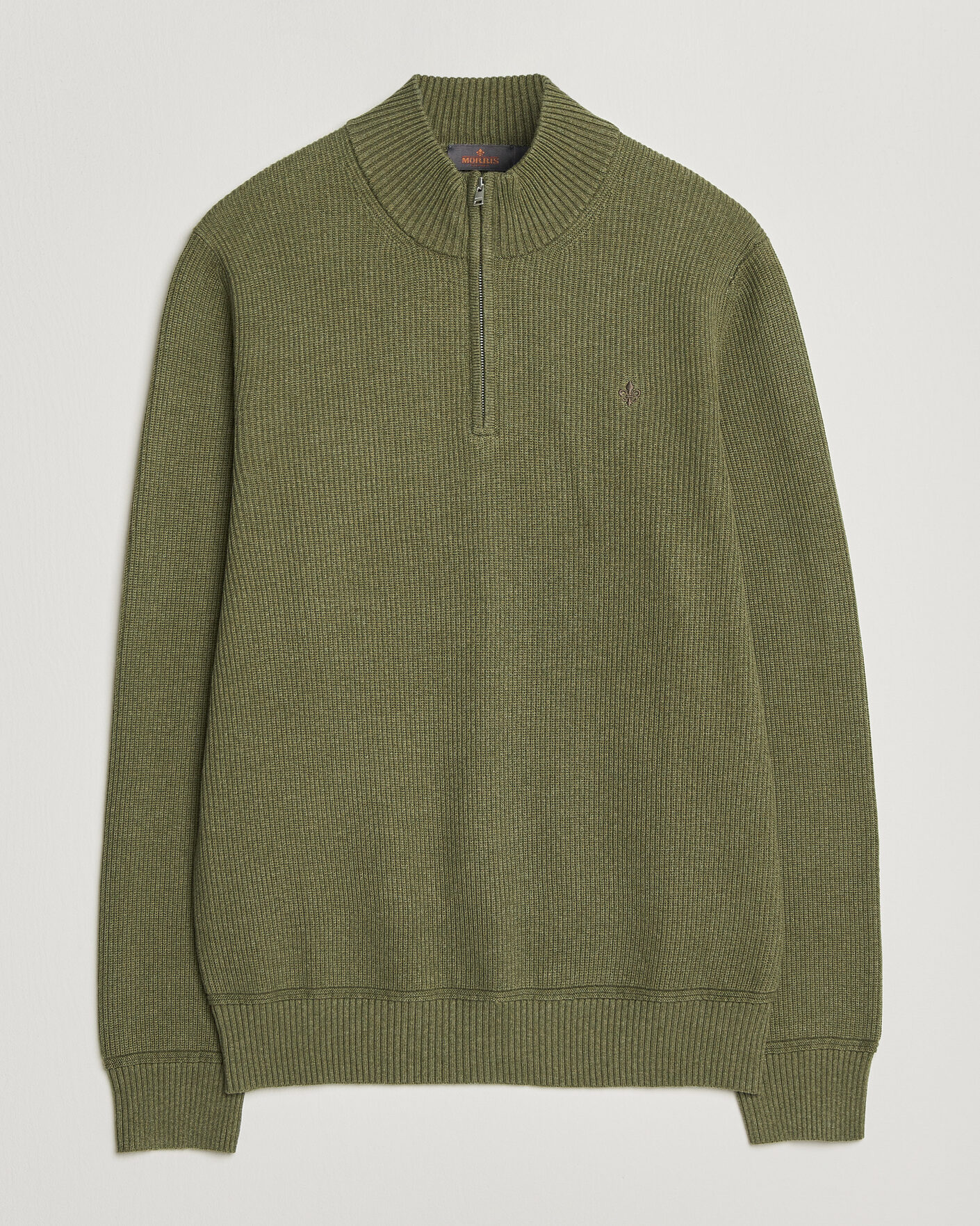 Herren | Pullover | Morris | Colin Half Zip Olive