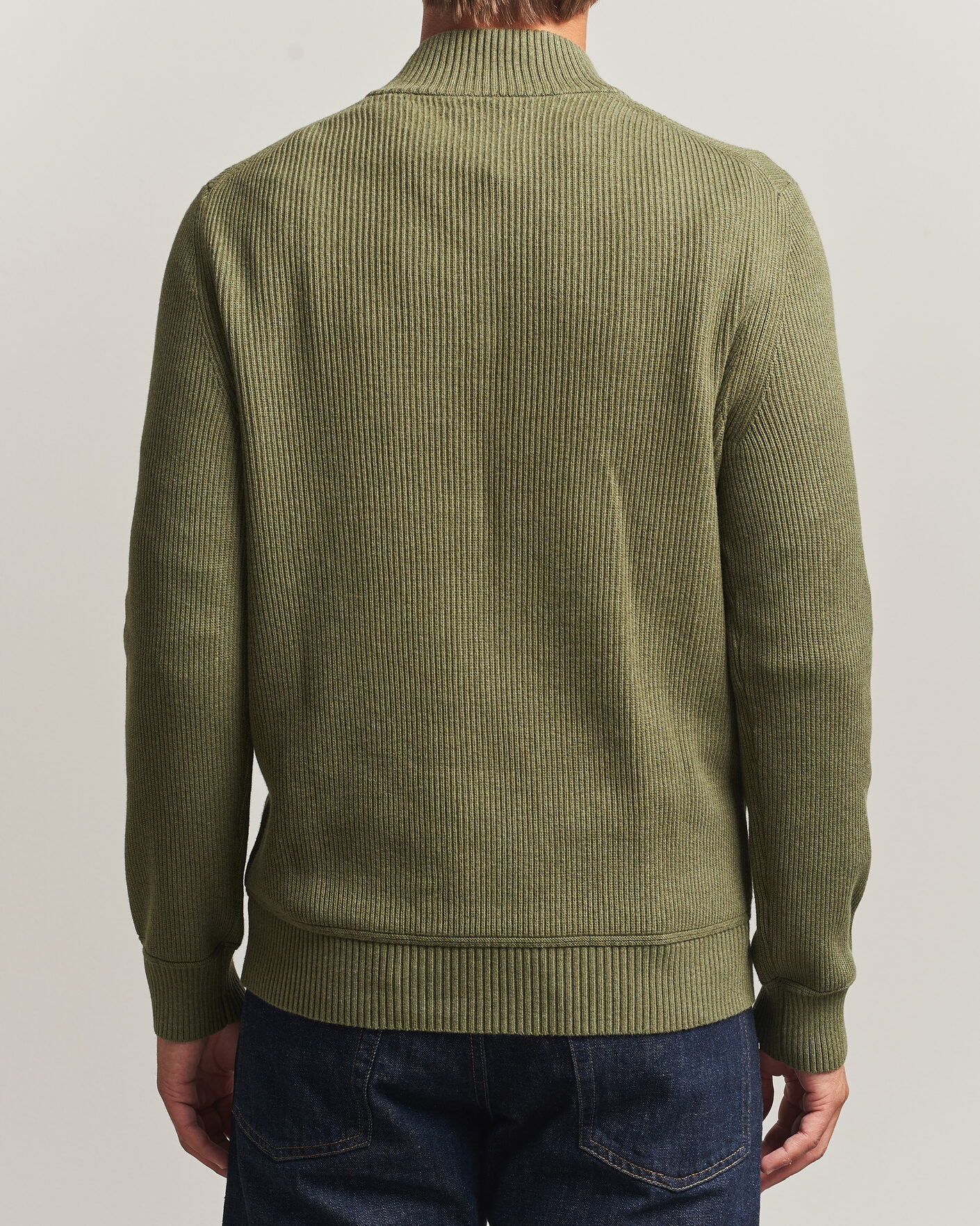 Herren | Pullover | Morris | Colin Half Zip Olive