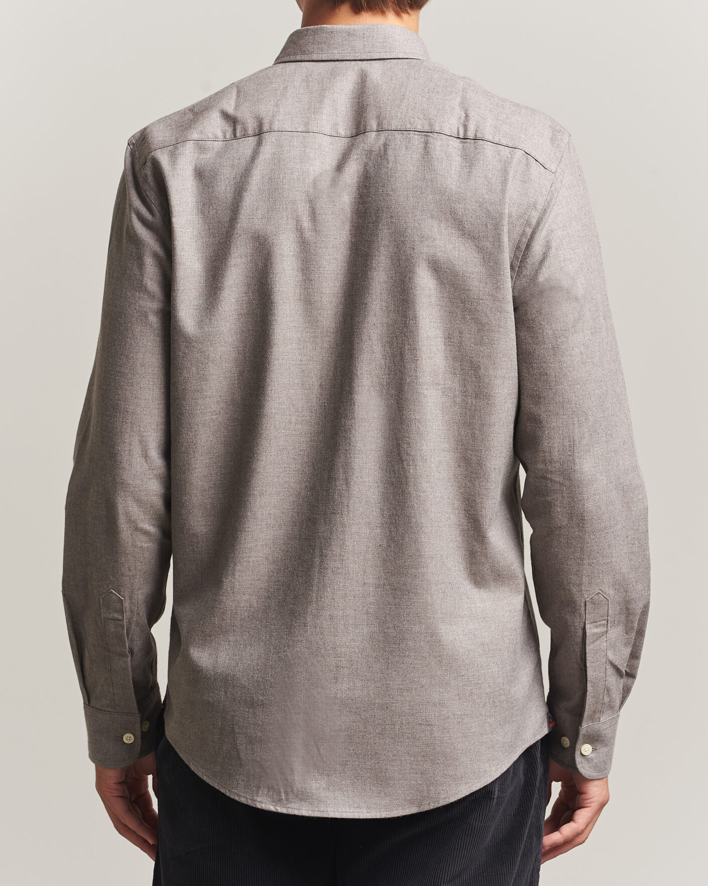 Herren | Hemden | Morris | Watts Flannel Shirt Grey