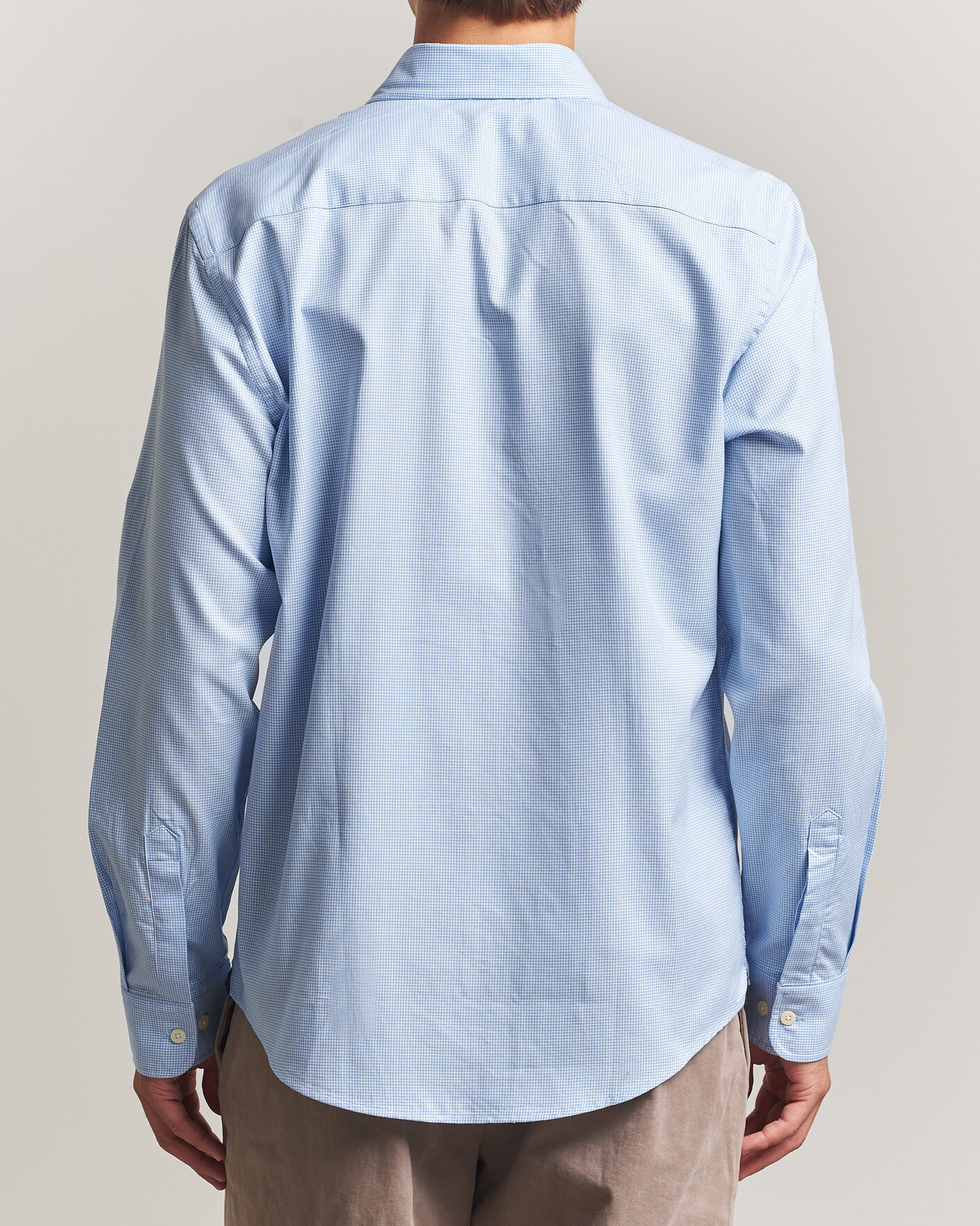 Herren | Hemden | Morris | Fine Oxford Shirt Light Blue