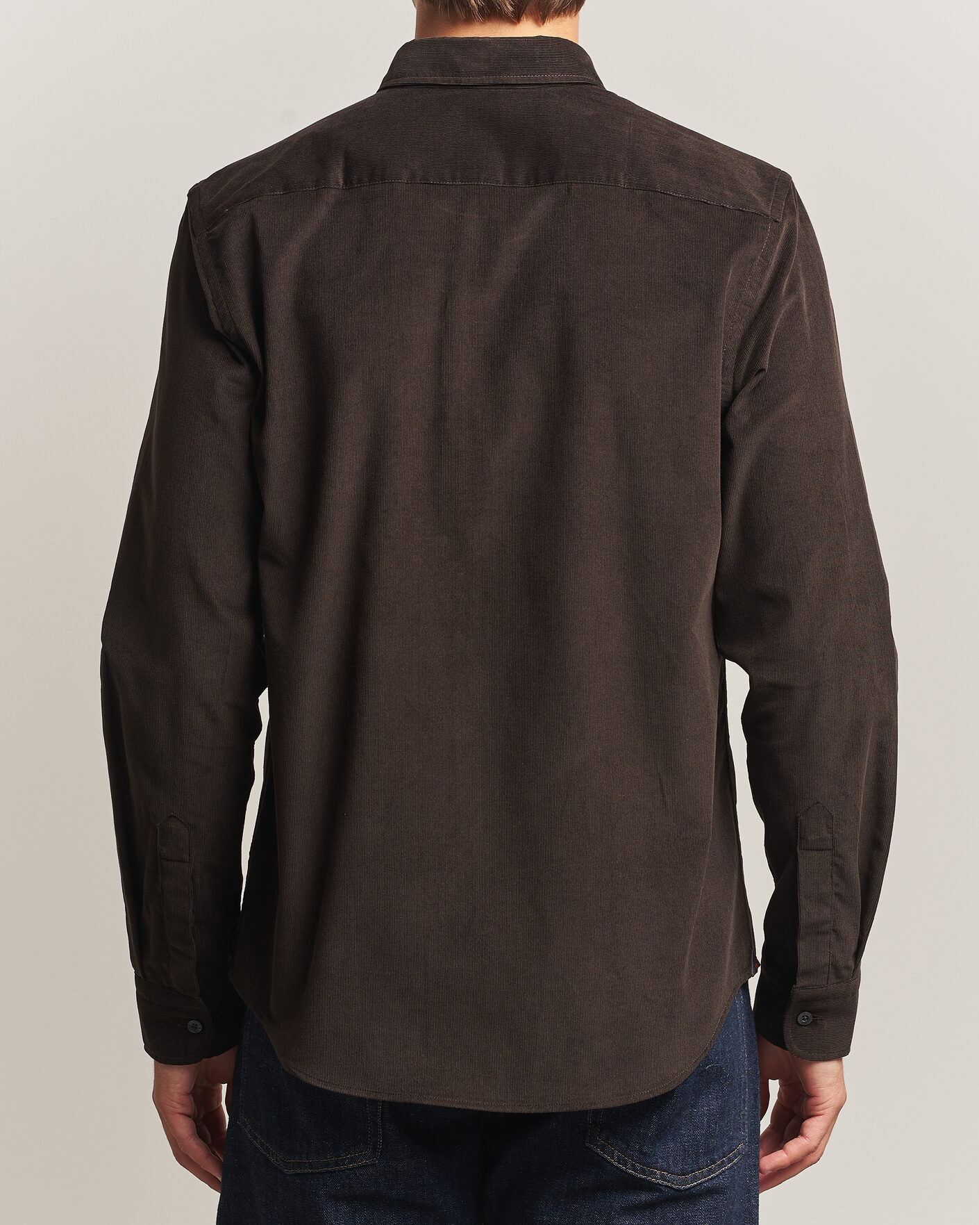Herren | Hemden | Morris | Douglas Cord Shirt Brown