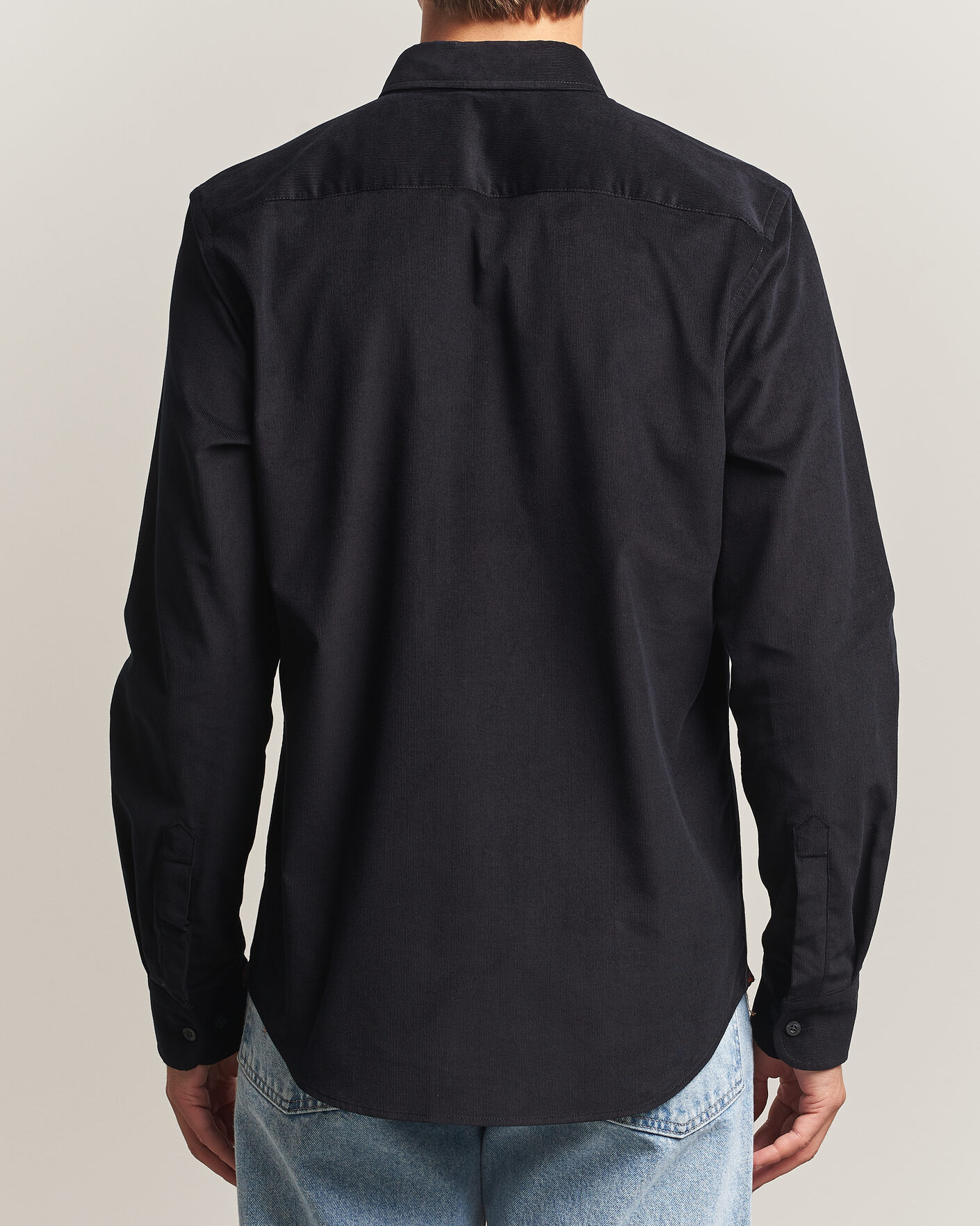 Herren | Hemden | Morris | Douglas Cord Shirt Grey