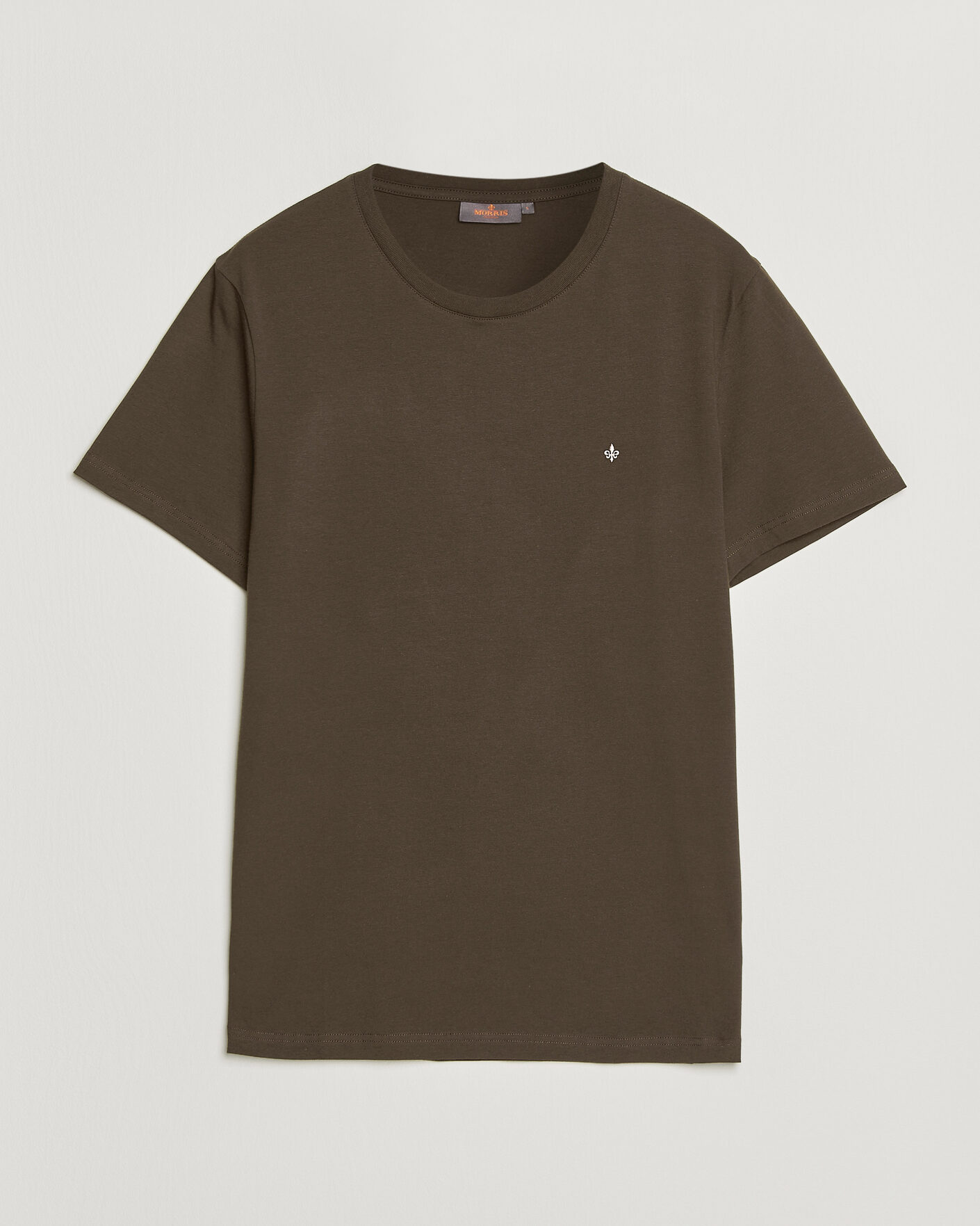 Herren | T-Shirts | Morris | James Crew Neck T-Shirt Brown