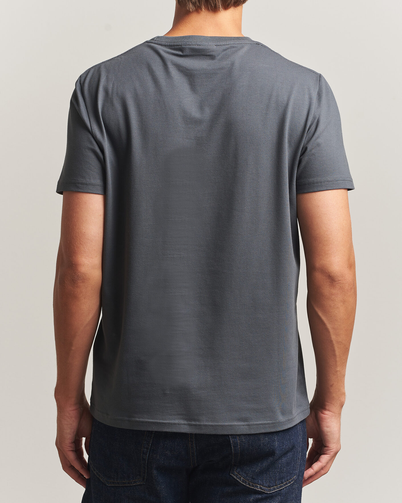 Herren | T-Shirts | Morris | James Crew Neck T-Shirt Grey