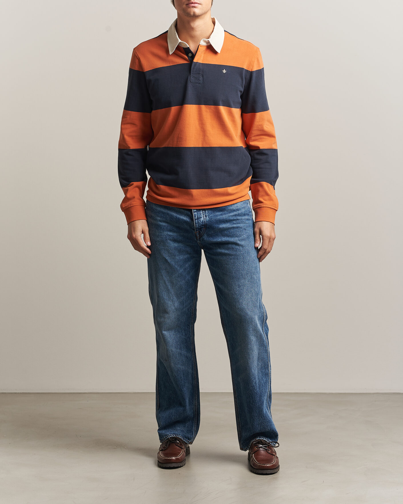 Herren | Pullover | Morris | Graham Rugger Orange