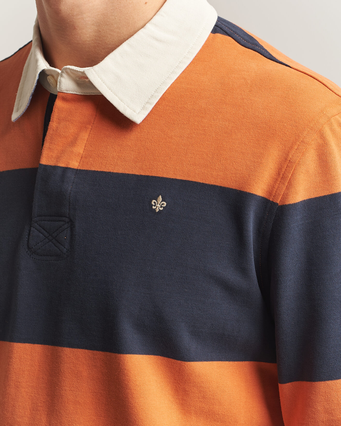 Herren | Pullover | Morris | Graham Rugger Orange