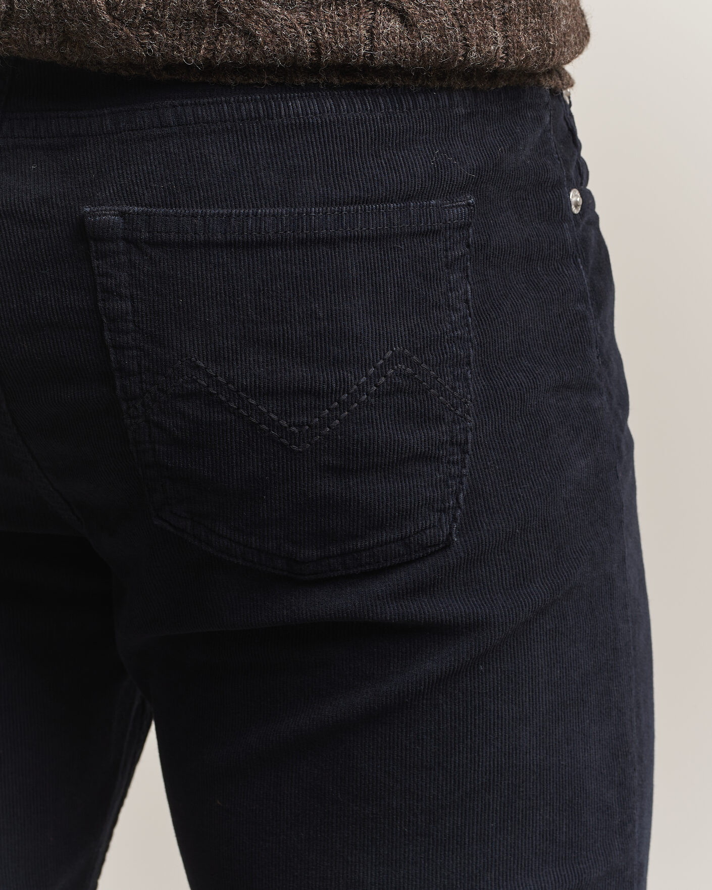 Herren | Hosen | Morris | James Cord 5-Pocket Pants Navy