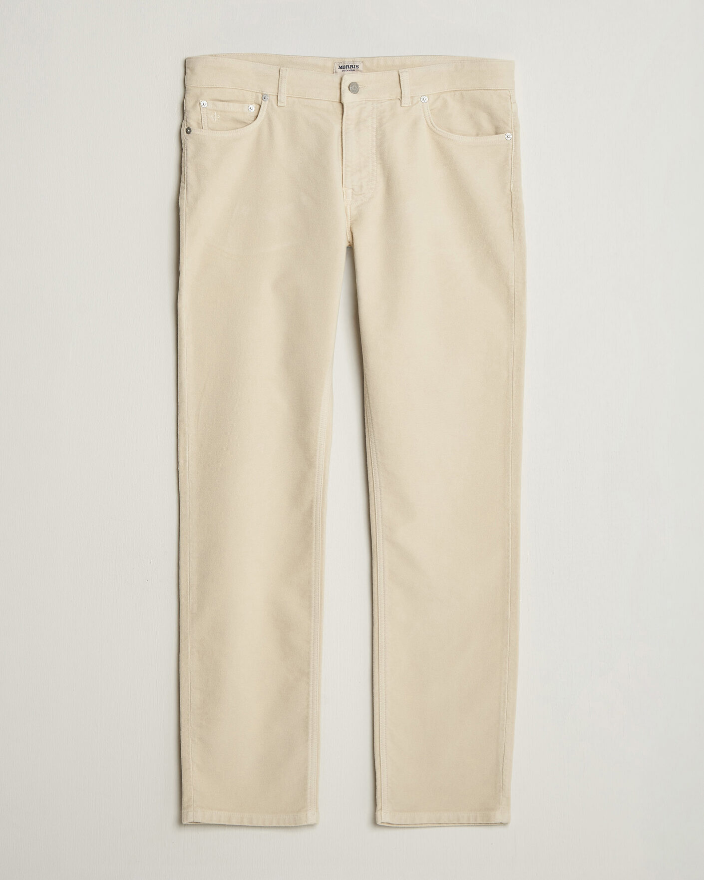 Herren | Hosen | Morris | James Winter Twill 5-Pocket Pants Off White
