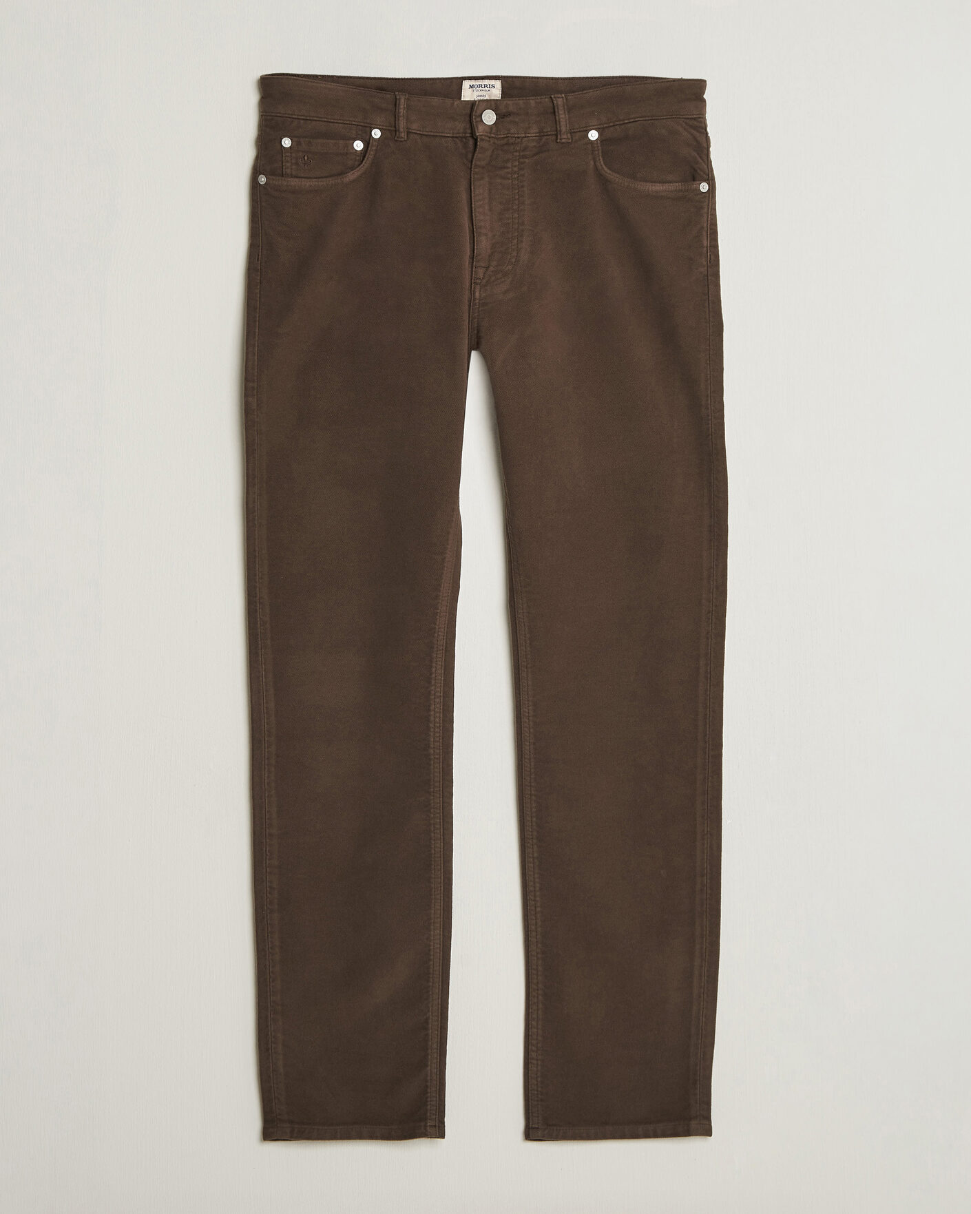 Herren | Hosen | Morris | James Winter Twill 5-Pocket Pants Brown