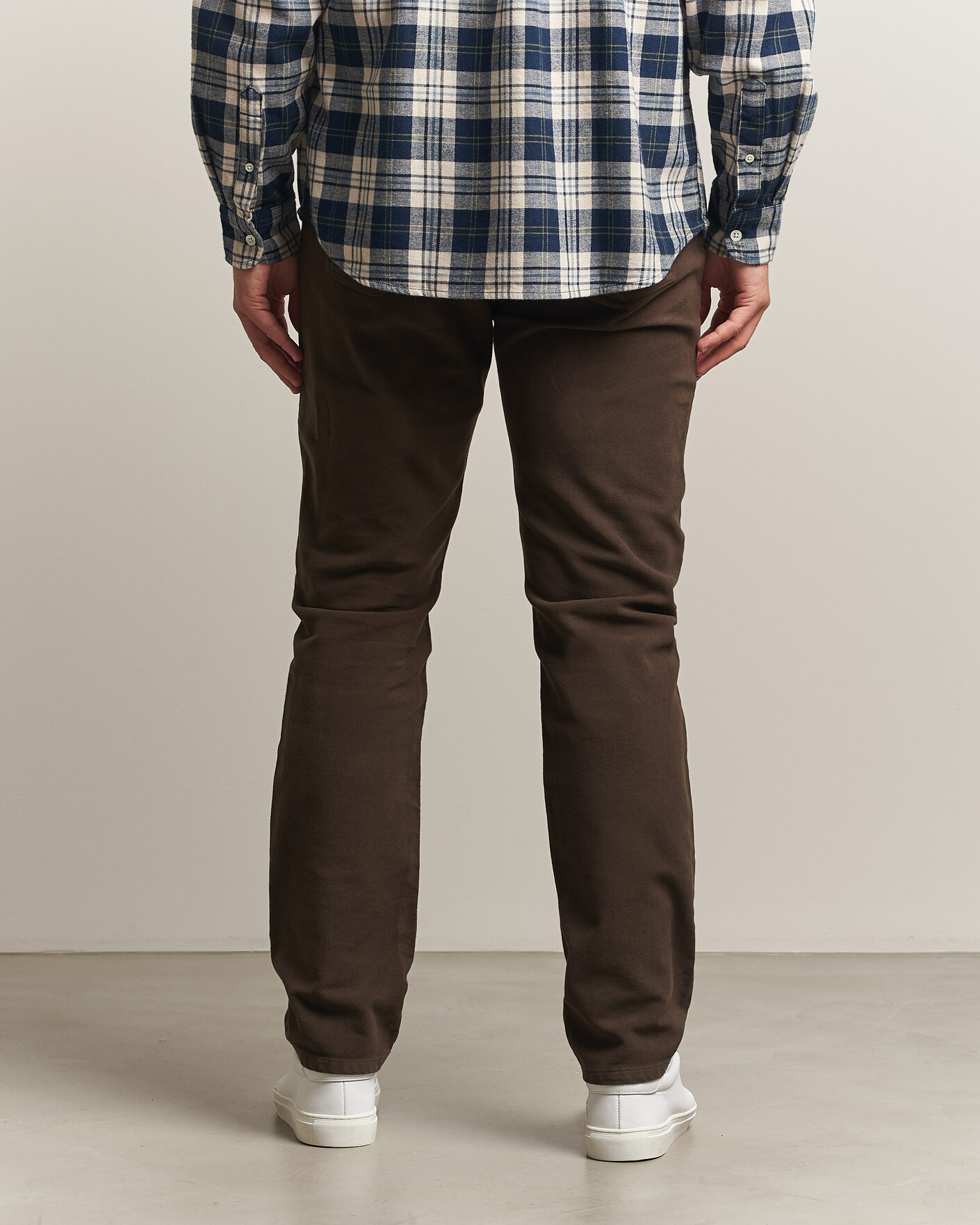 Herren | Hosen | Morris | James Winter Twill 5-Pocket Pants Brown