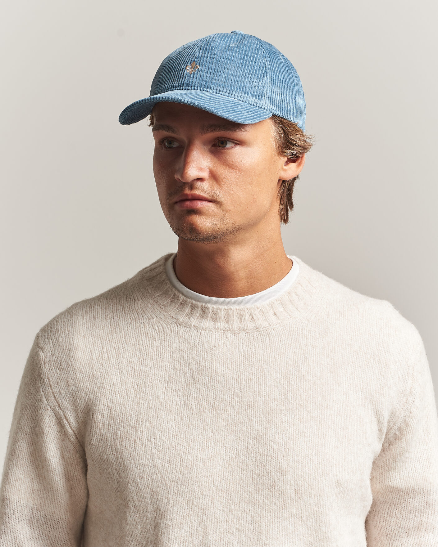 Herren | Hüte & Mützen | Morris | Lily Cord Cap Light Blue