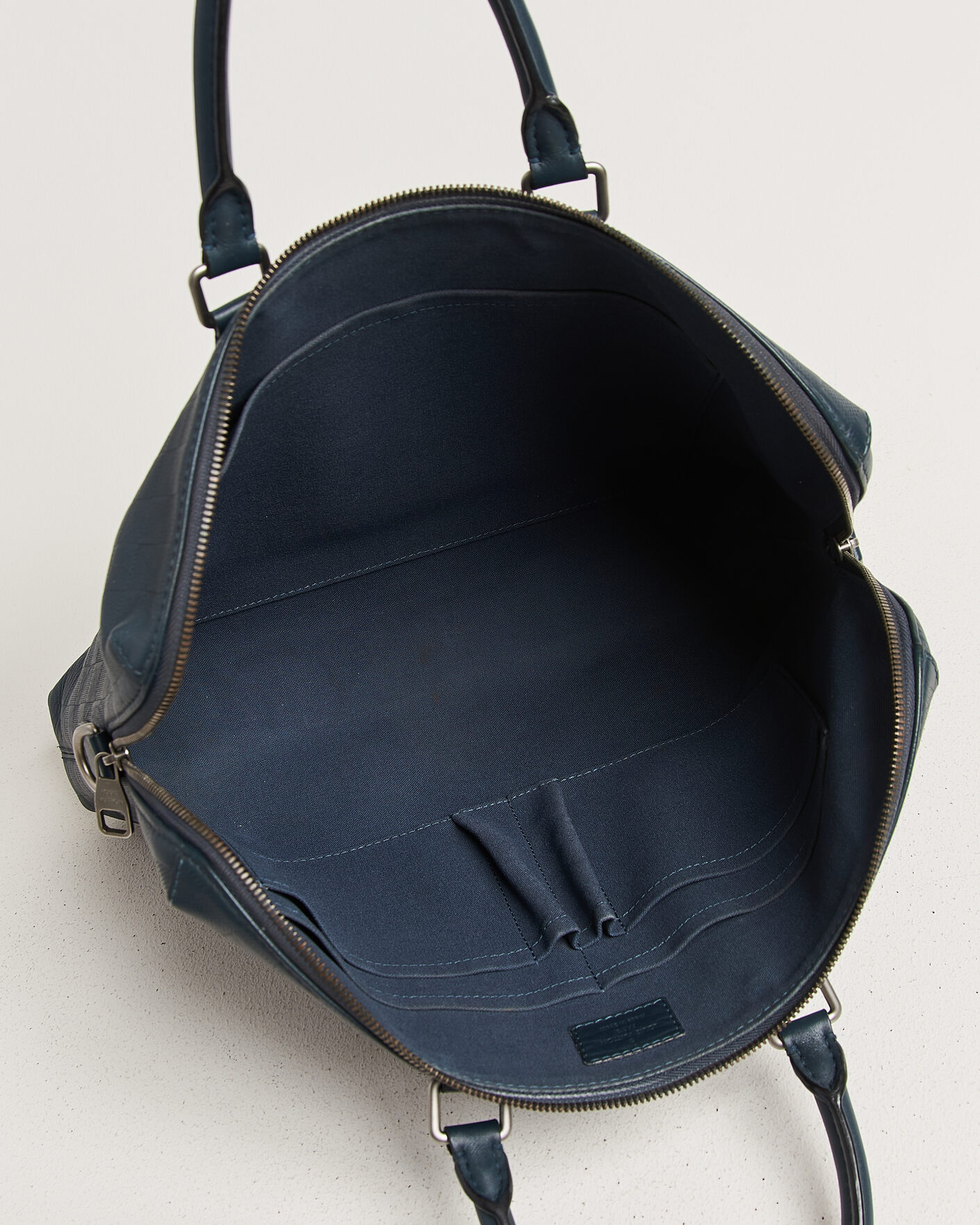 Herren | Pre-Owned & Vintage Bags | Louis Vuitton Pre-Owned | Porte Documents Bag Damier Infini Onyx