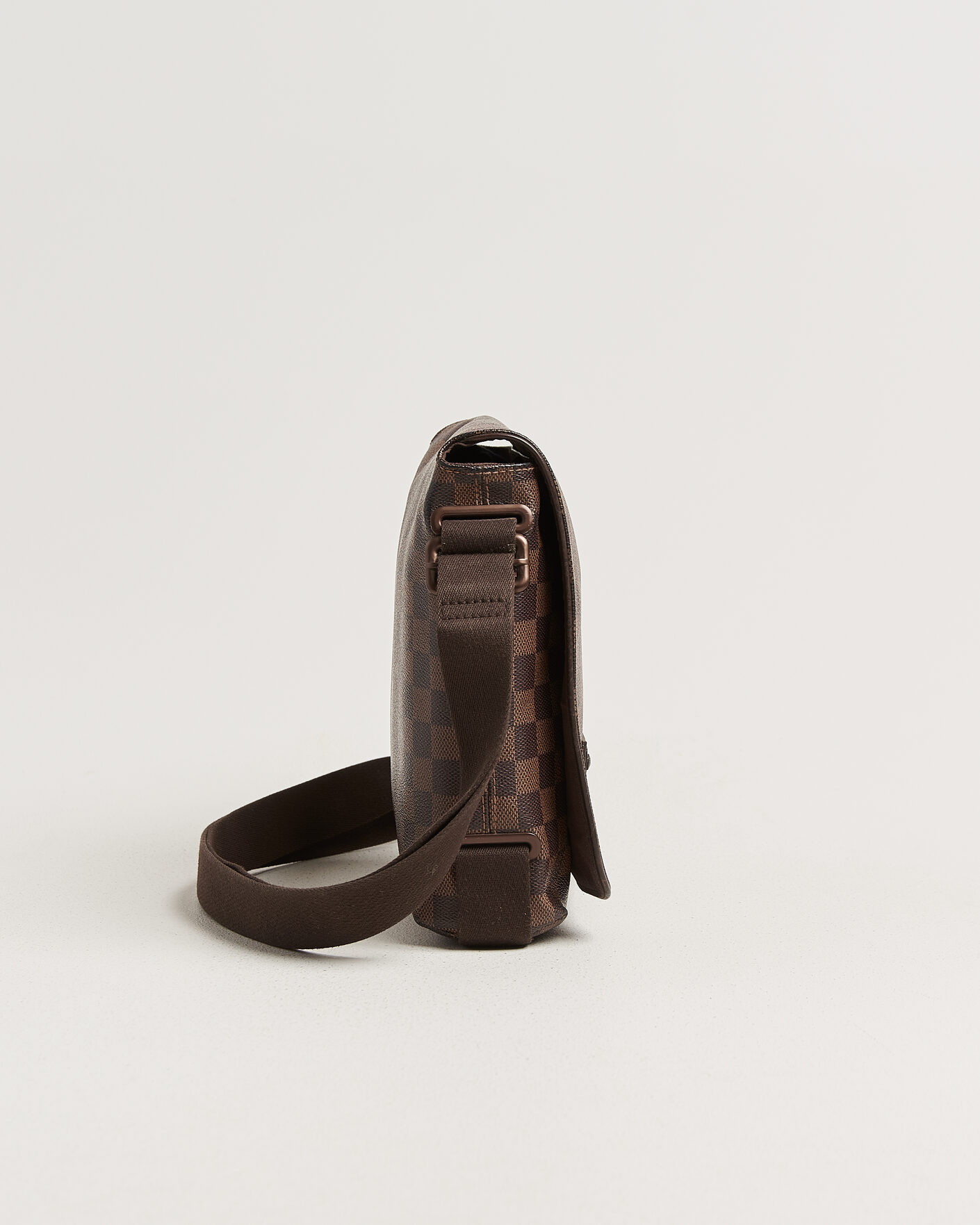 Herren | Pre-Owned & Vintage Bags | Louis Vuitton Pre-Owned | Crossbody Shoulder Bag Damier Ebene