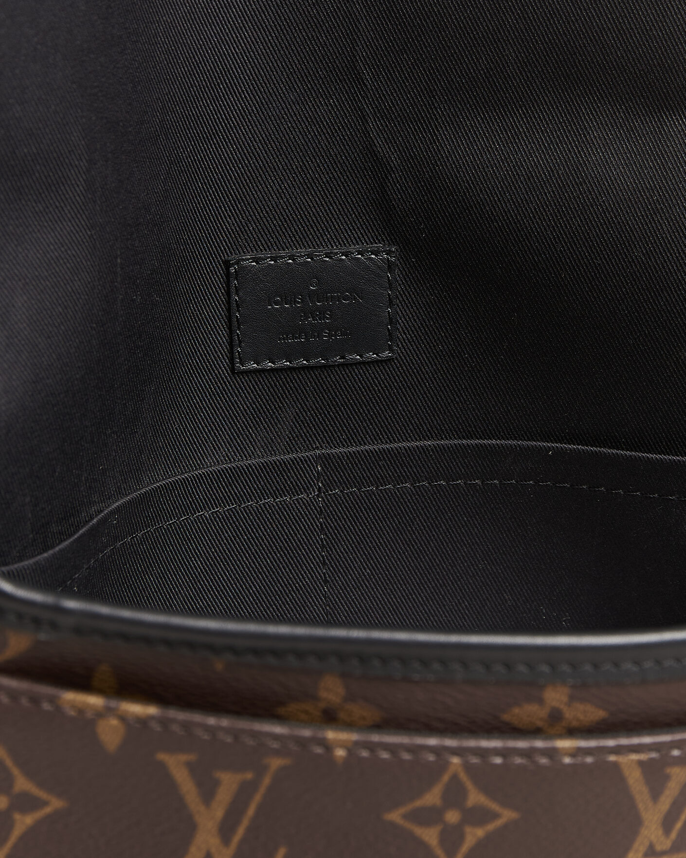 Herren | Pre-Owned & Vintage Bags | Louis Vuitton Pre-Owned | Messenger Bag Monogram Macassar