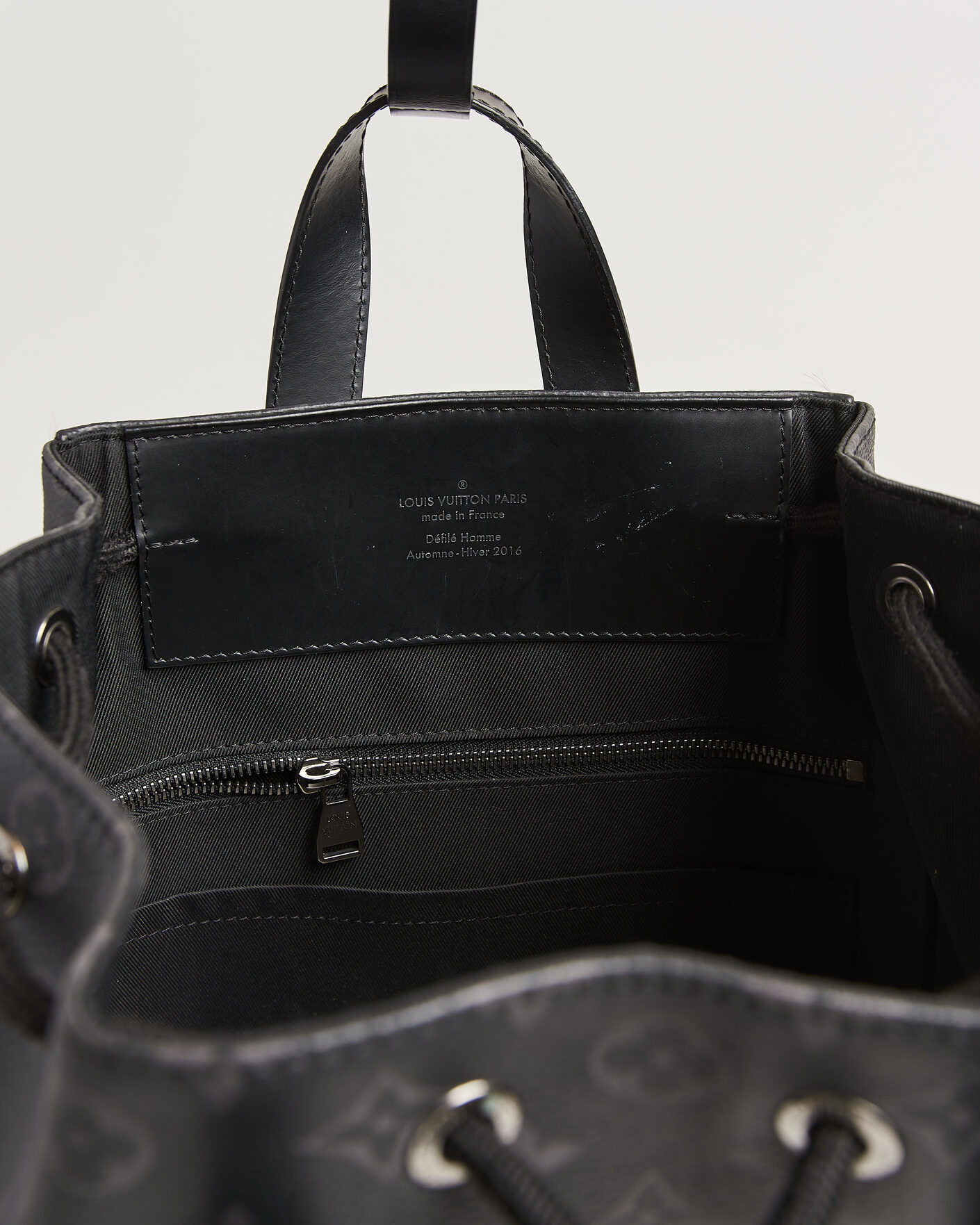 Herren | Pre-Owned & Vintage Bags | Louis Vuitton Pre-Owned | Explorer Backpack Monogram Eclipse