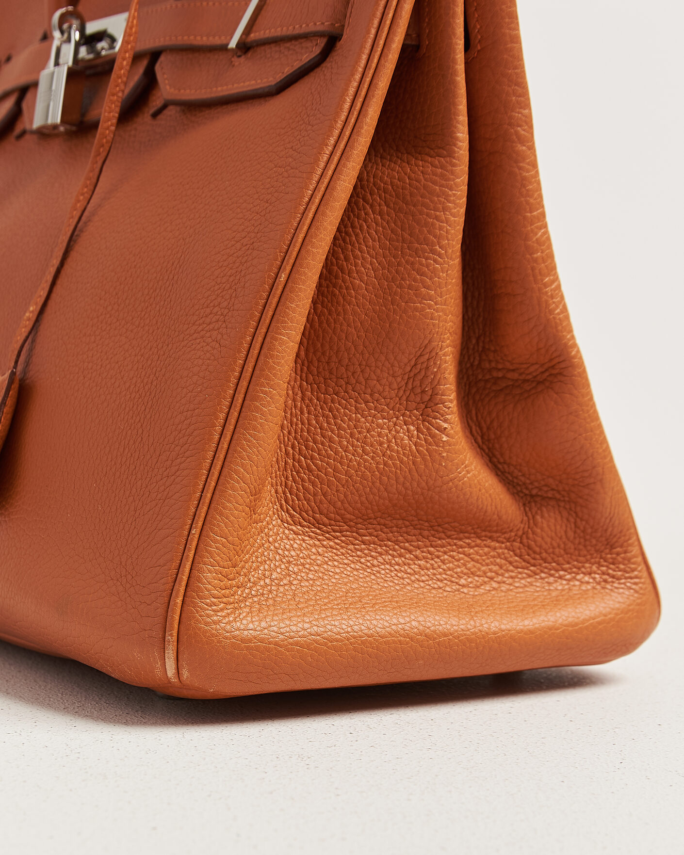 Herren | Pre-Owned & Vintage Bags | Hermès Pre-Owned | Birkin 35 Togo Leather Orange