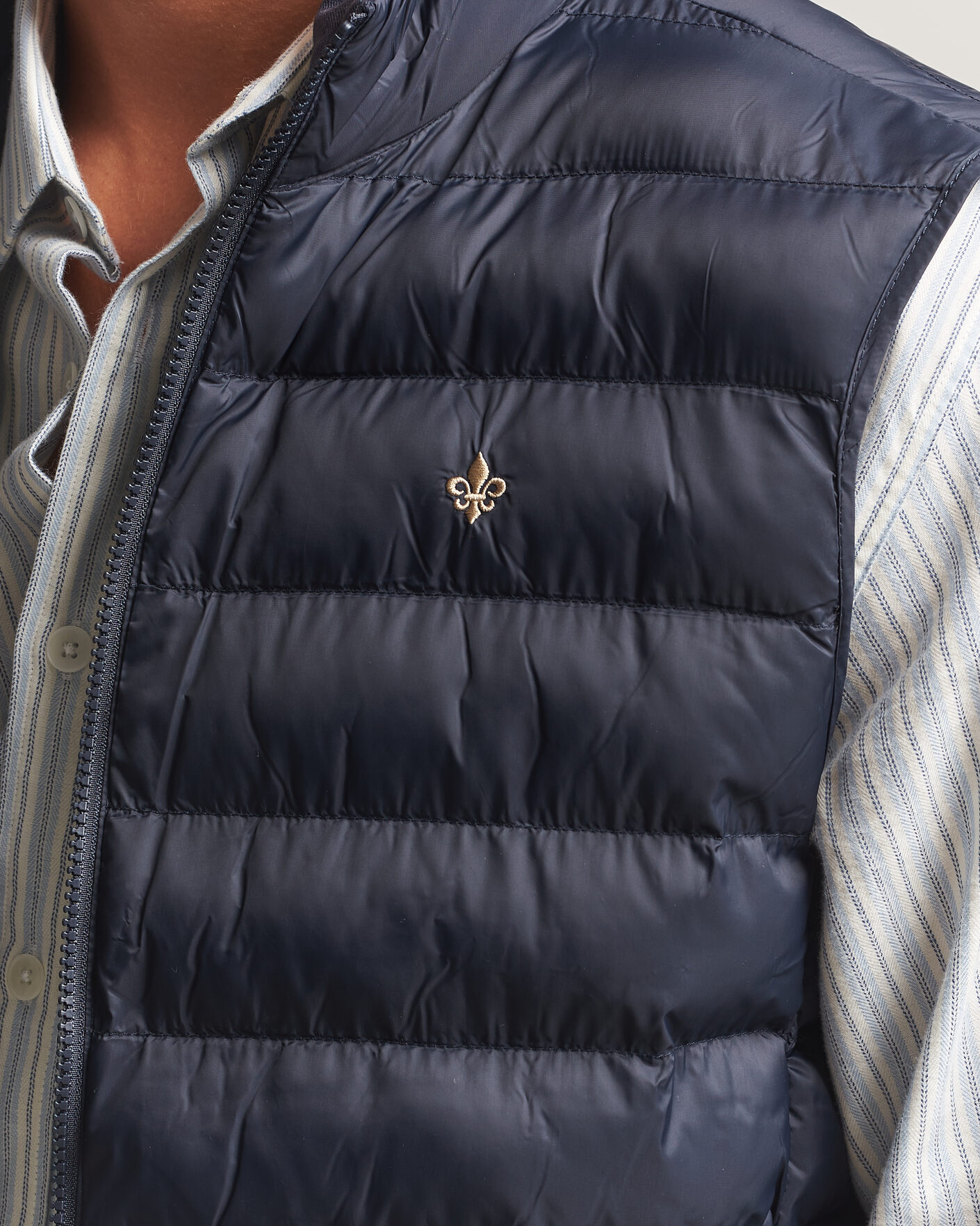 Herren | Westen | Morris | Norfolk Liner Vest Blue