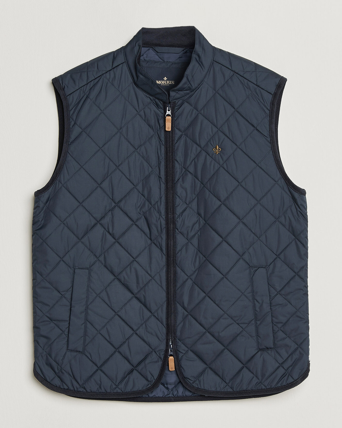 Herren | Westen | Morris | Teddy Quilted Vest Old Blue