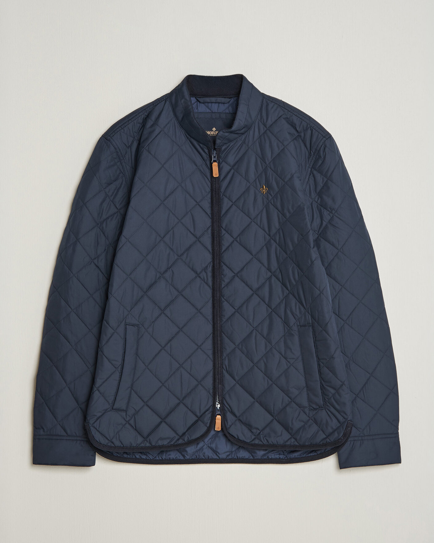 Herren | Jacken | Morris | Teddy Quilted Jacket Old Blue