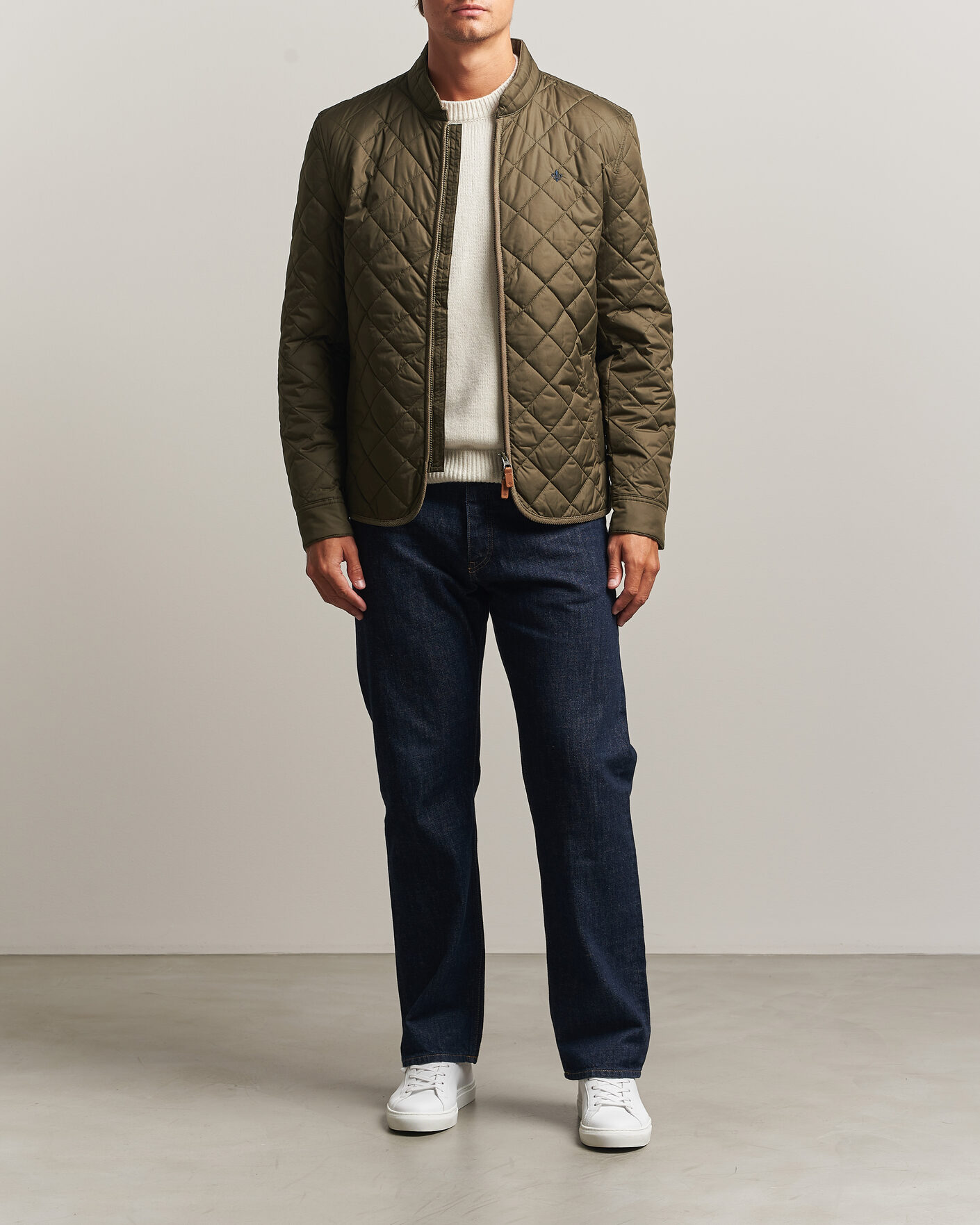 Herren | Jacken | Morris | Teddy Quilted Jacket Olive