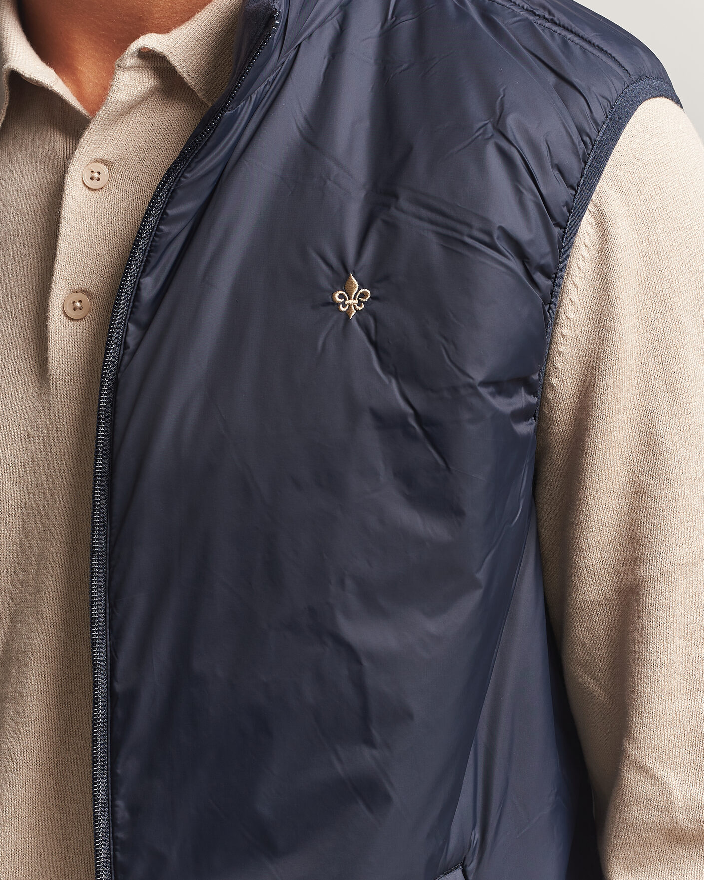 Herren | Westen | Morris | Bradley Padded Vest Blue