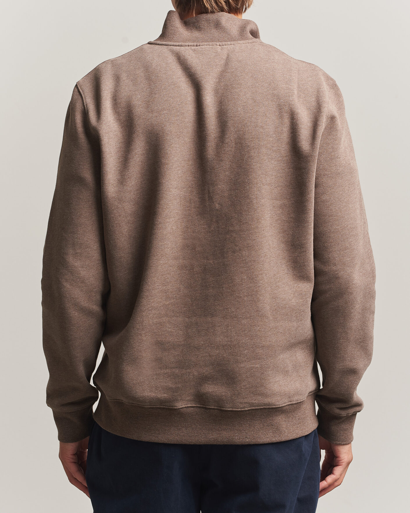 Herren | Pullover | Morris | Brandon Lily Half Zip Brown