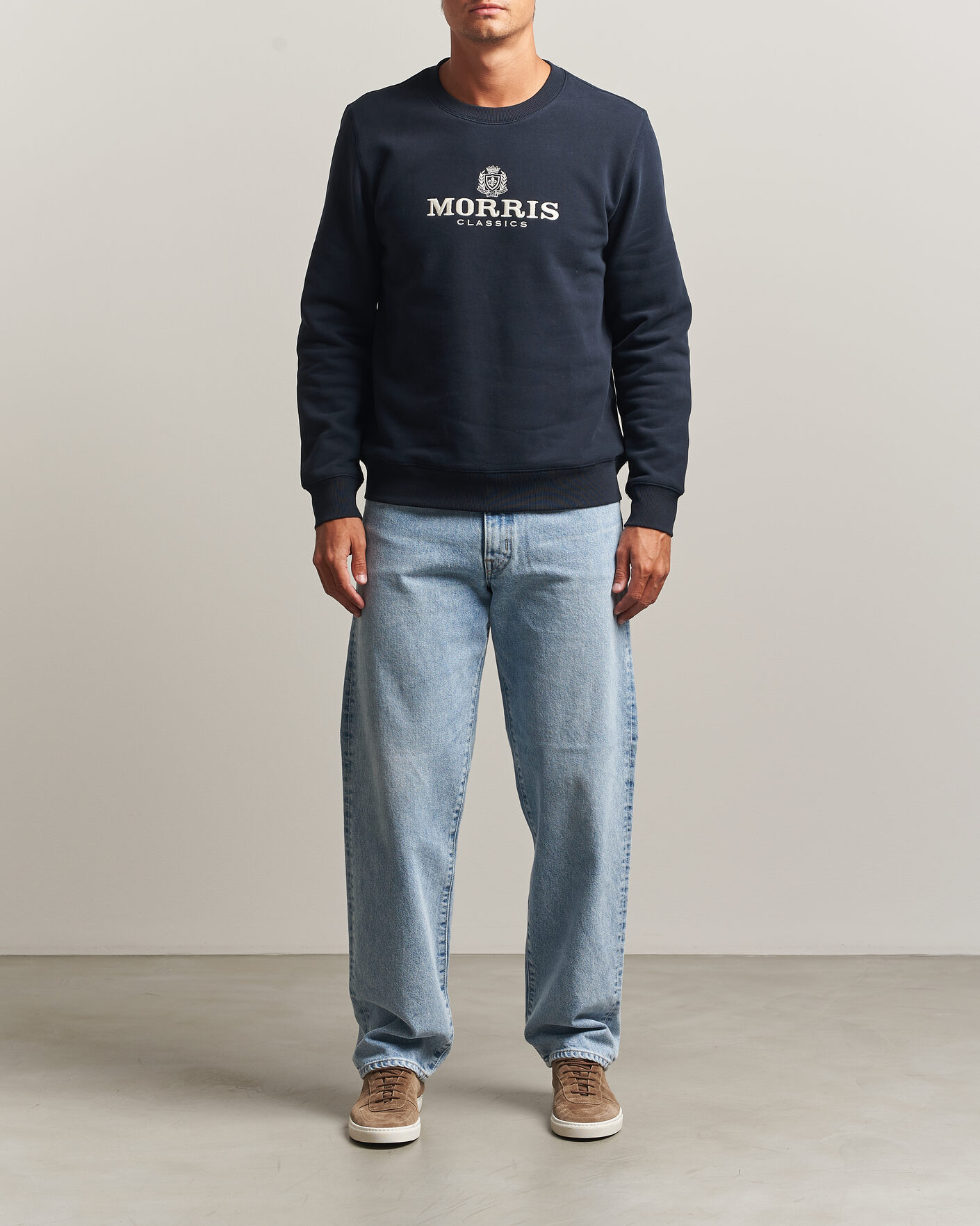 Herren | Pullover | Morris | Brian Sweatshirt Old Blue