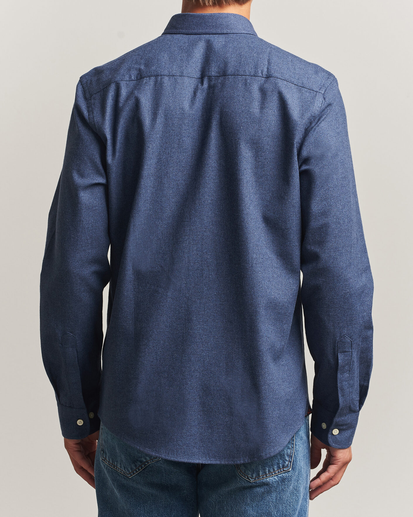 Herren | Hemden | Morris | Watts Flannel Shirt Navy