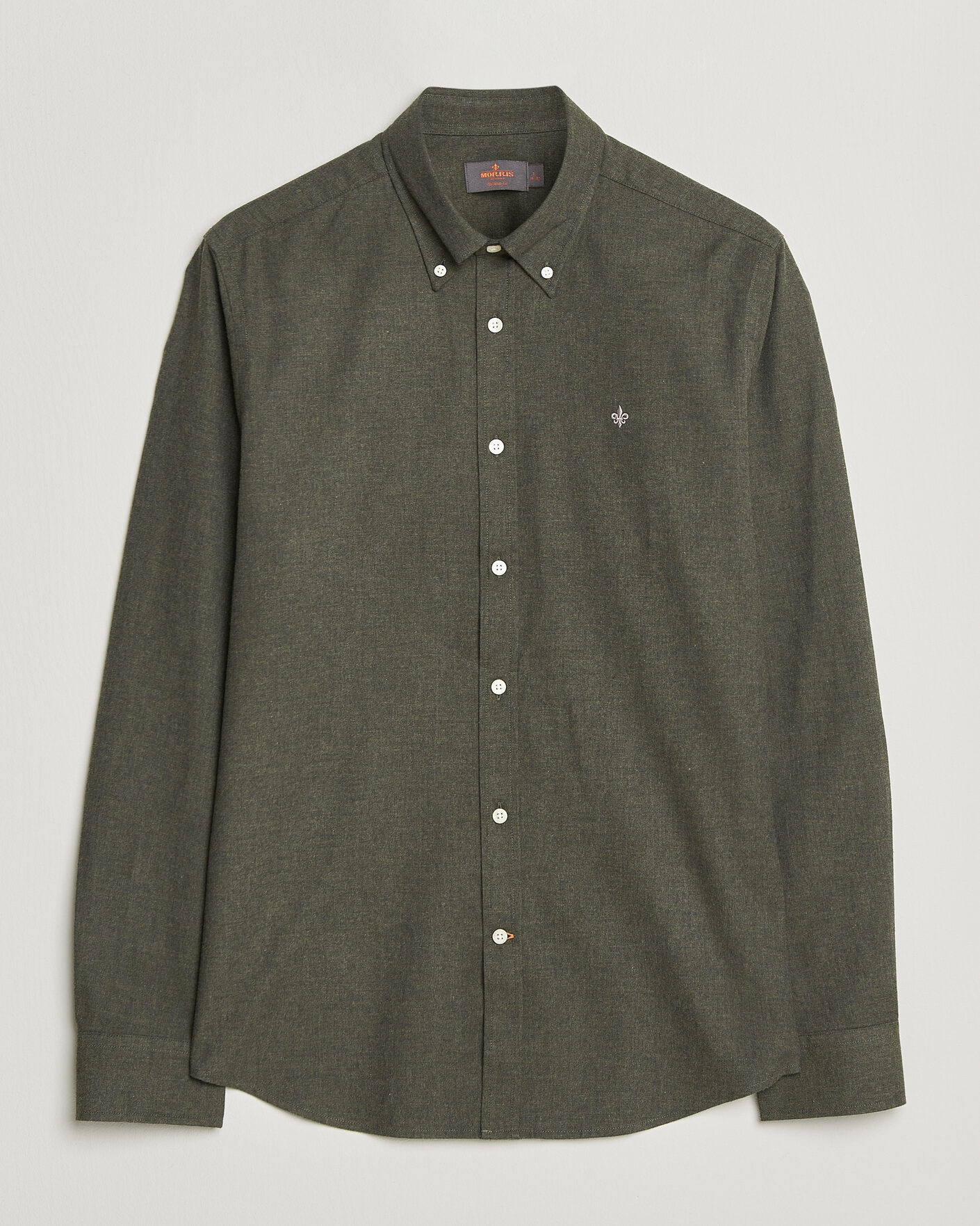 Herren | Hemden | Morris | Watts Flannel Shirt Olive