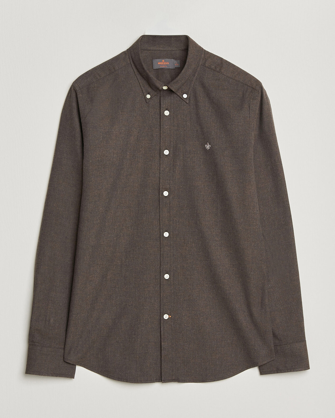 Herren | Hemden | Morris | Watts Flannel Shirt Brown