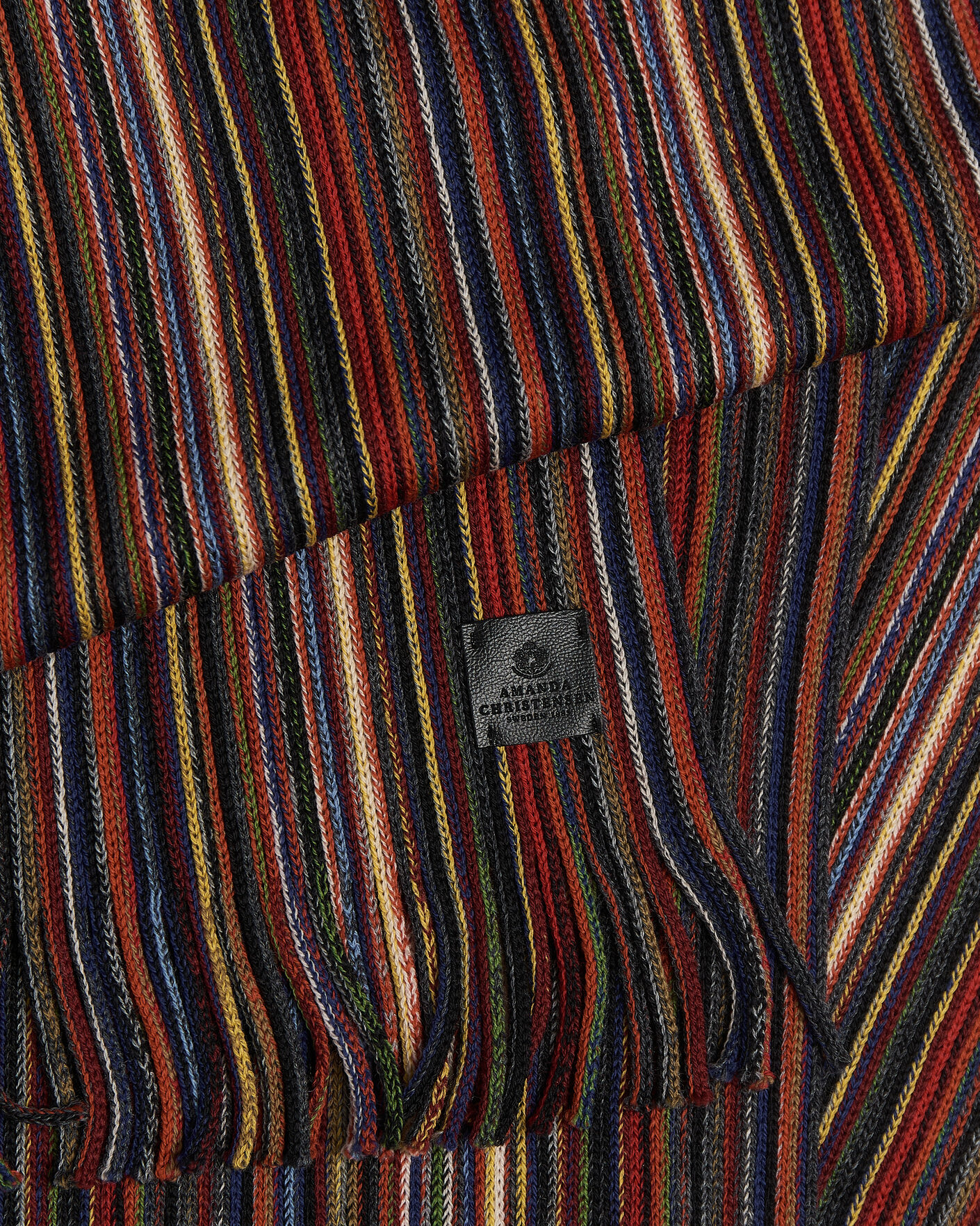 Herren | Schals | Amanda Christensen | Wool Striped Scarf Multi