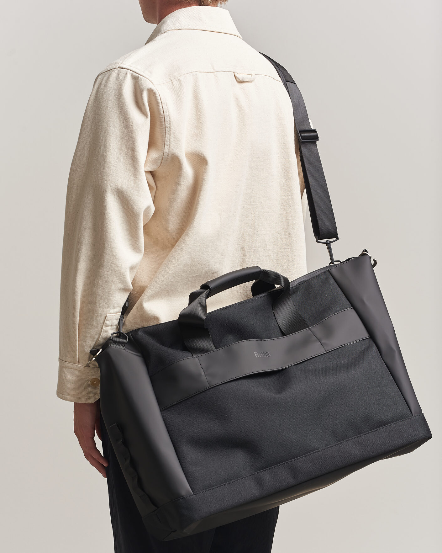 Herren | Taschen | RAINS | Otaru Weekendbag Black